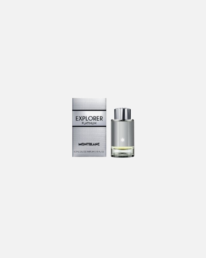 di Unisex Omaggio: Explorer Platinum EDP 4,5ml - Montblanc Valido all'acquisto della nuova fragranza Montblanc Explorer Platinum da 100ml. Esclusi i prodotti Douglas Partner