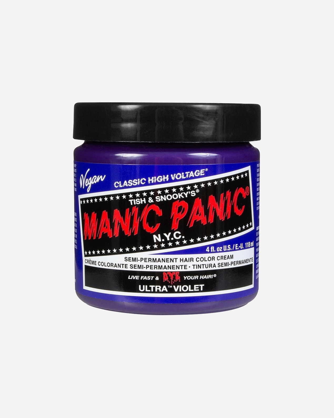 Tinta Capelli di Unisex Manic Panic Classic High Voltage ULTRA VIOLET