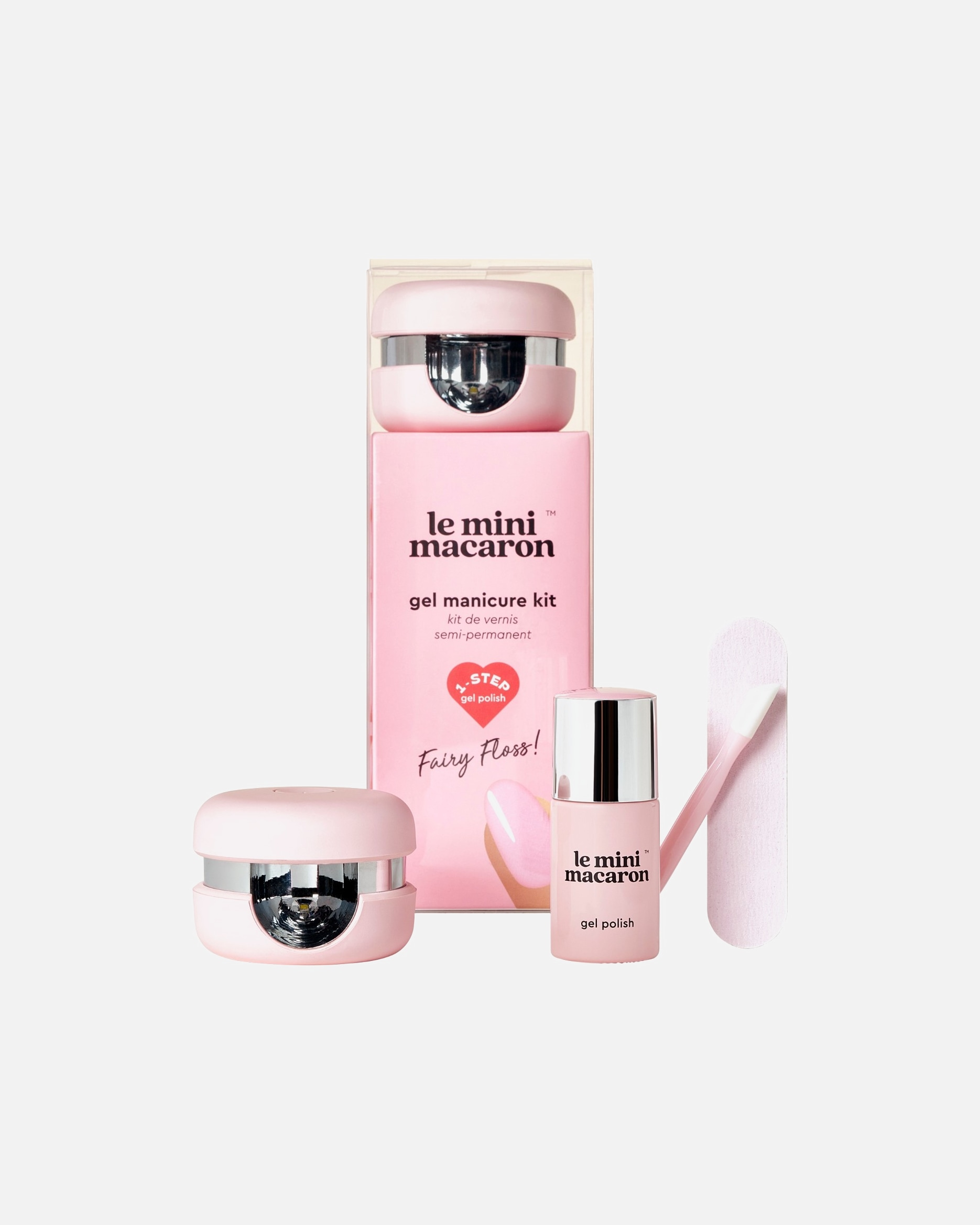 Set di smalti per unghie di Femmina Le Mini Macaron Gel Manicure Kit FAIRY FLOSS