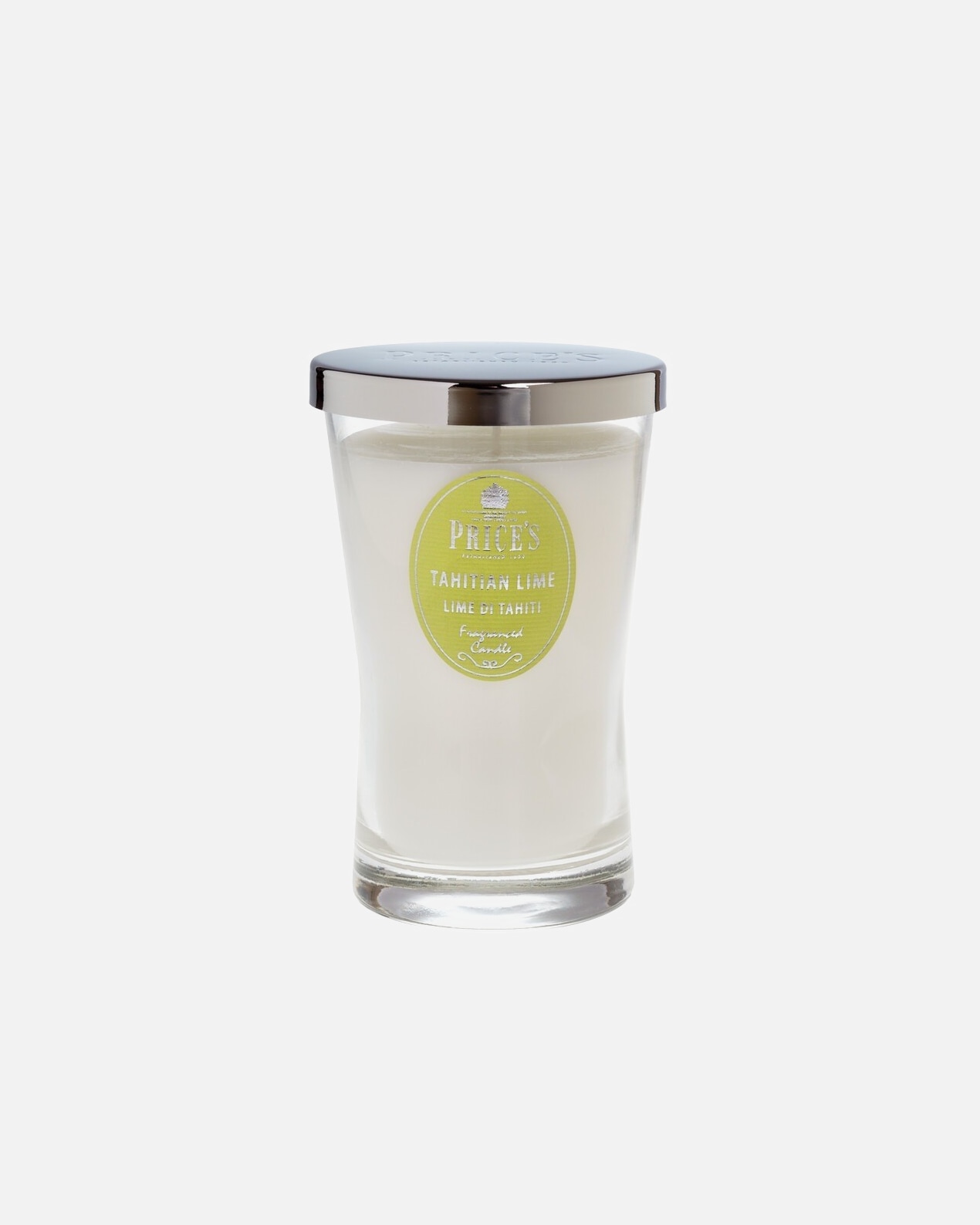 Candela di Unisex PRICE'S CANDLES TAHITIAM LIME SCENTED CANDLE IN LARGE JAR 1 pz