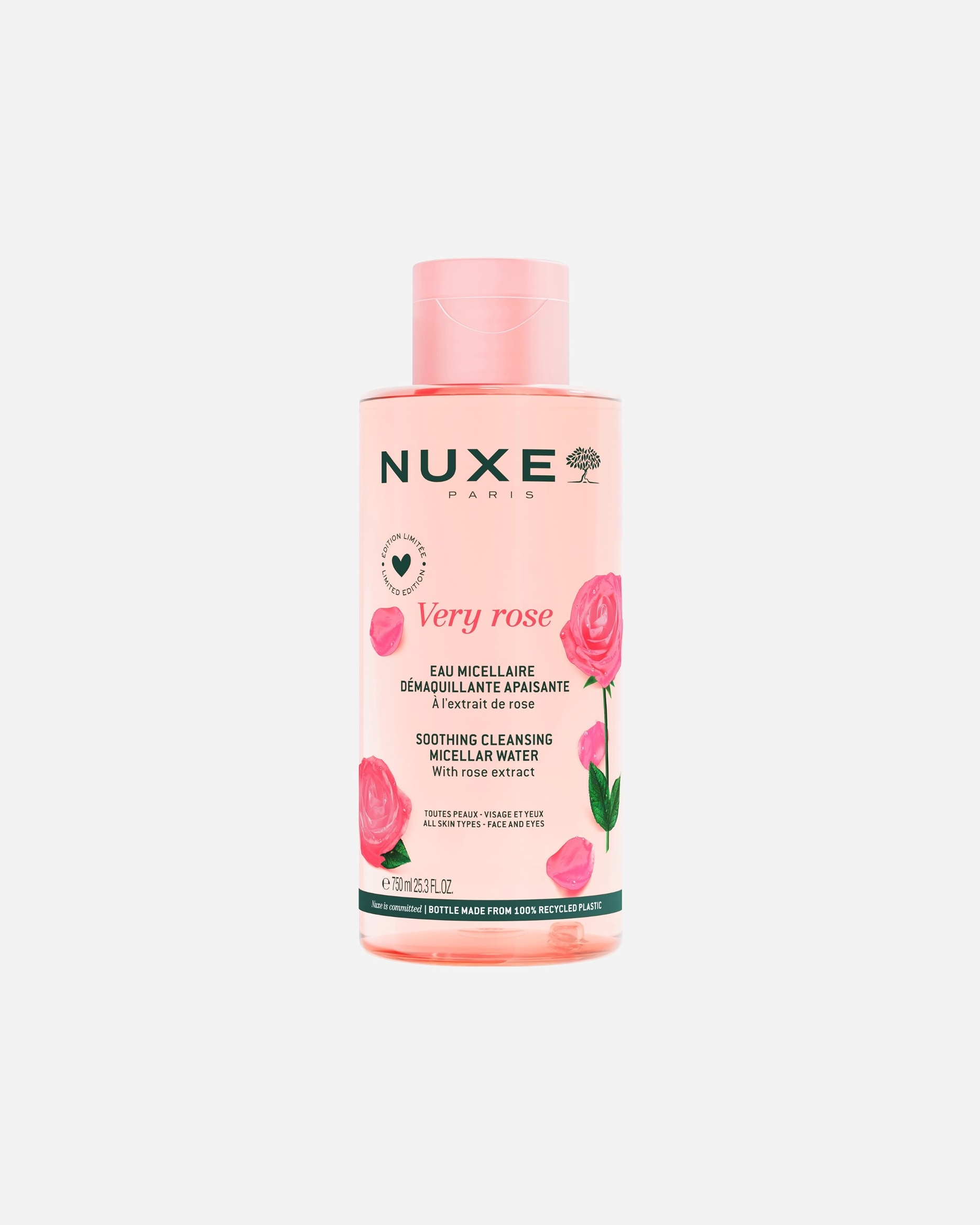 Acqua Micellare di Femmina NUXE Very Rose Acqua Micellare Struccante Lenitiva 750 ml