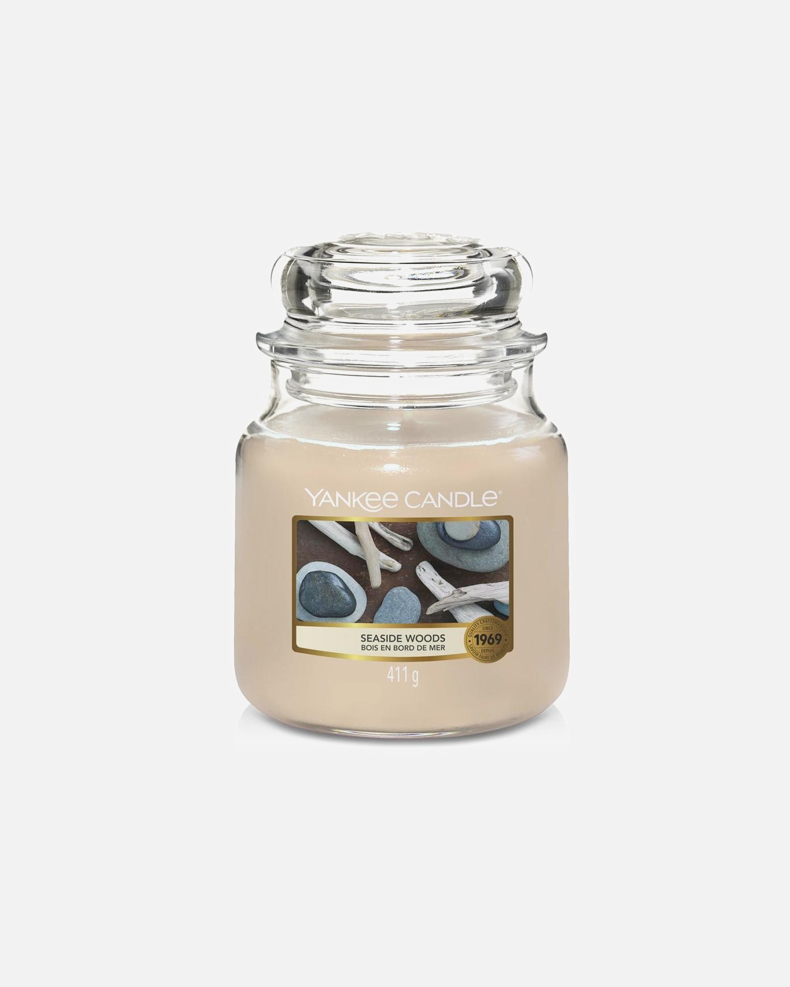 Candela di Unisex Yankee Candle Jar Seaside Woods 411g