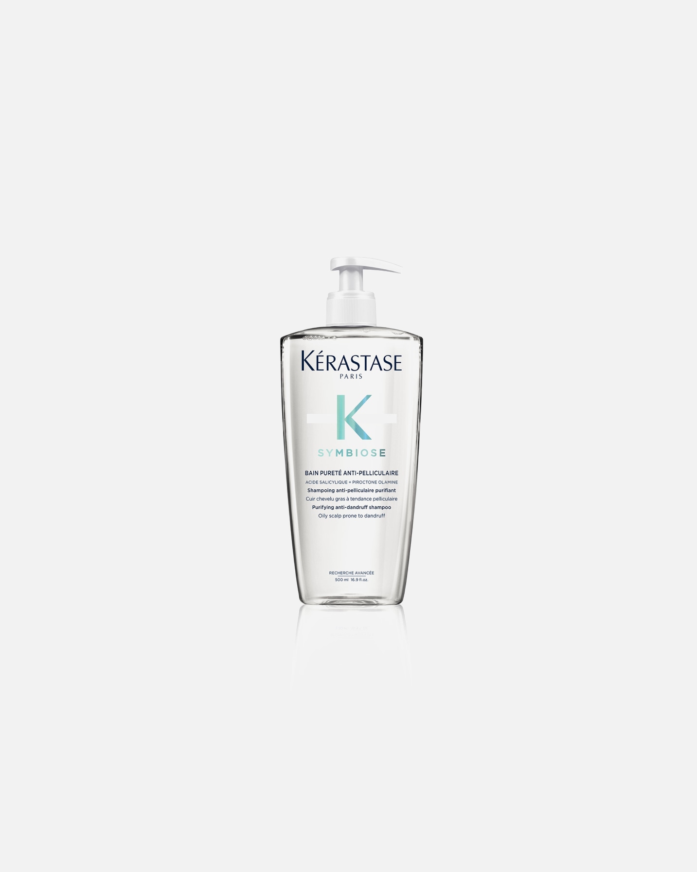 Shampoo capelli di Unisex KÉRASTASE Symbiose Shampoo purificante antiforfora cellulare per cuoio capelluto sensibile e grasso 500 ml