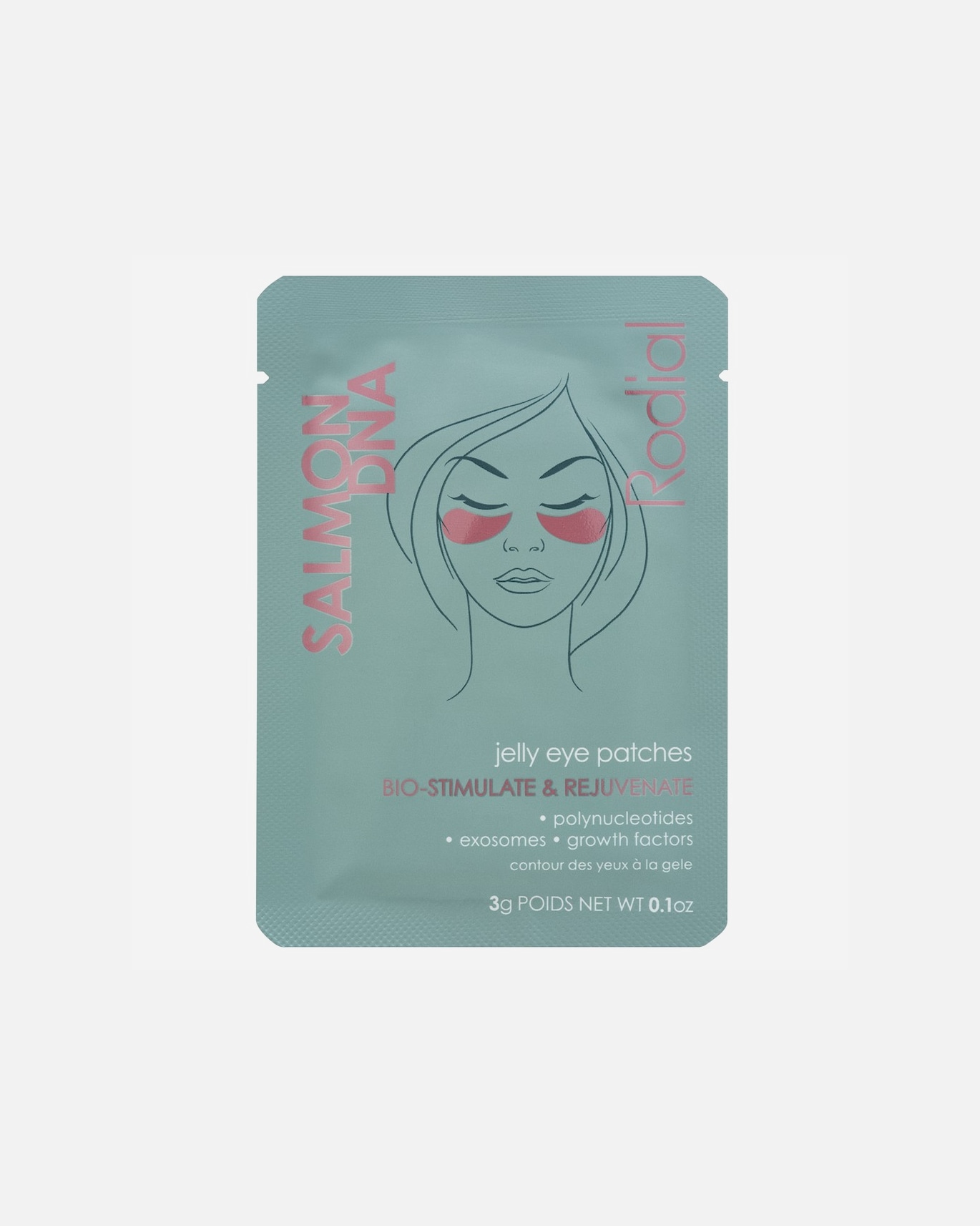 Patch occhi di Unisex Rodial Salmon Jelly Eye Patches 1 pezzo