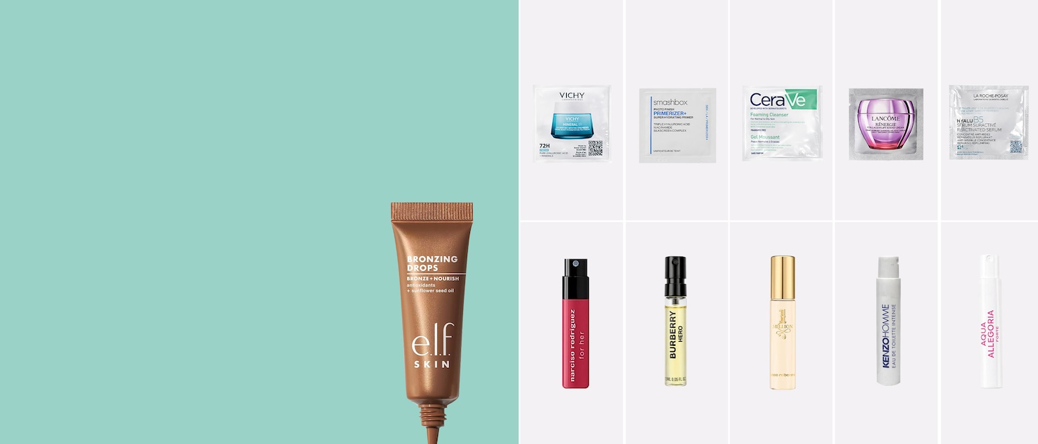 Ecco un tubo color bronzo di gocce abbronzanti e nutrienti di e.l.f. Skin, arricchito con antiossidanti e olio di semi di girasole, per una pelle luminosa e idratata.