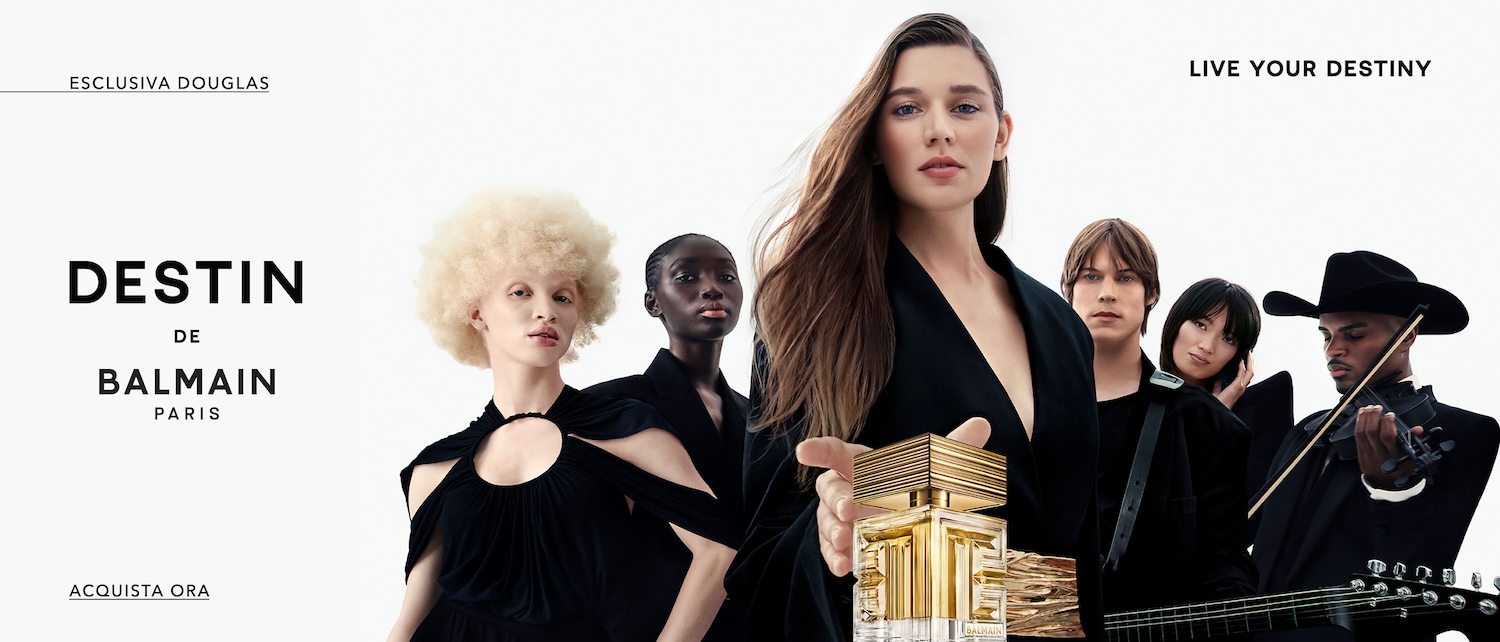 Scopri Destin de Balmain Paris, un'esclusiva Douglas, e vivi il tuo destino con questa fragranza unica. Acquistala ora!