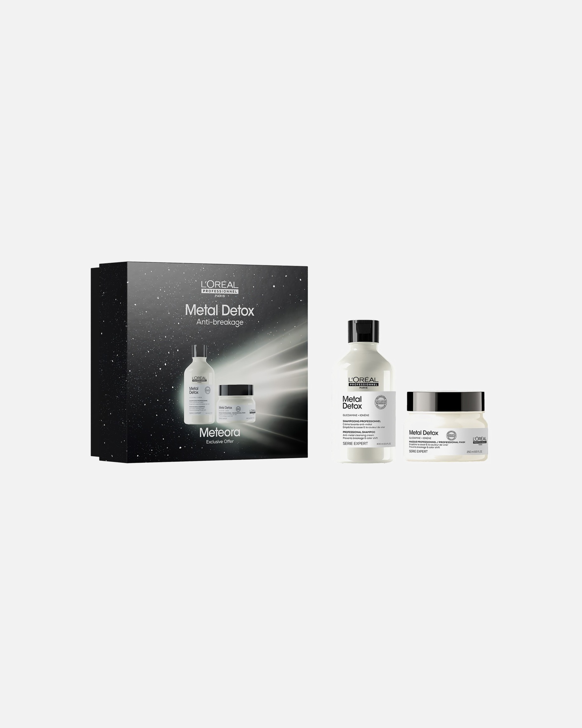 Set cura dei capelli di Unisex L’Oréal Professionnel Metal Detox Cofanetto Natale Duo, per tutti i tipi di capelli 1 pezzo