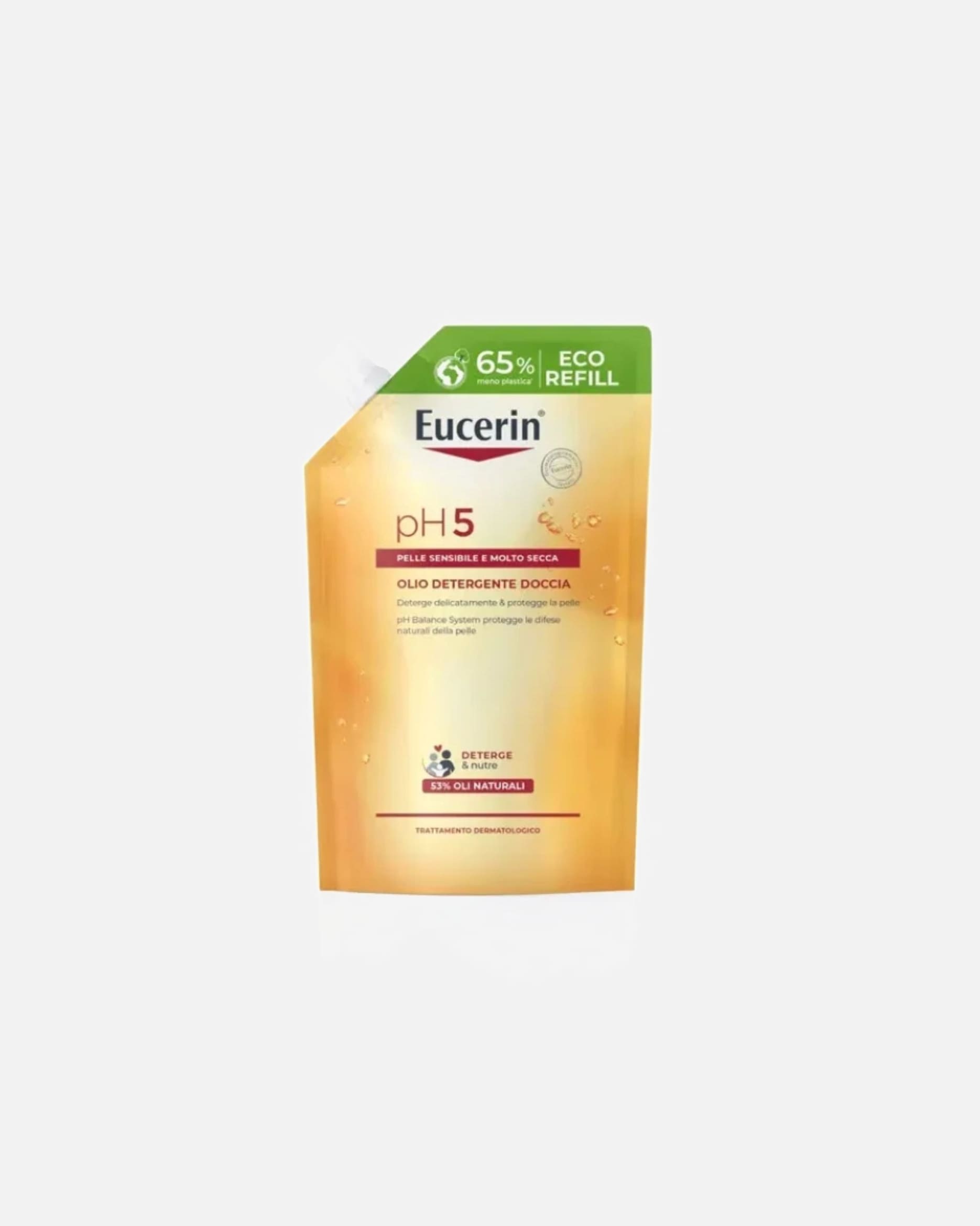 Olio Doccia di Unisex Eucerin pH5 Olio Detergente Doccia Pelle Sensibile 400 ml - REFILL