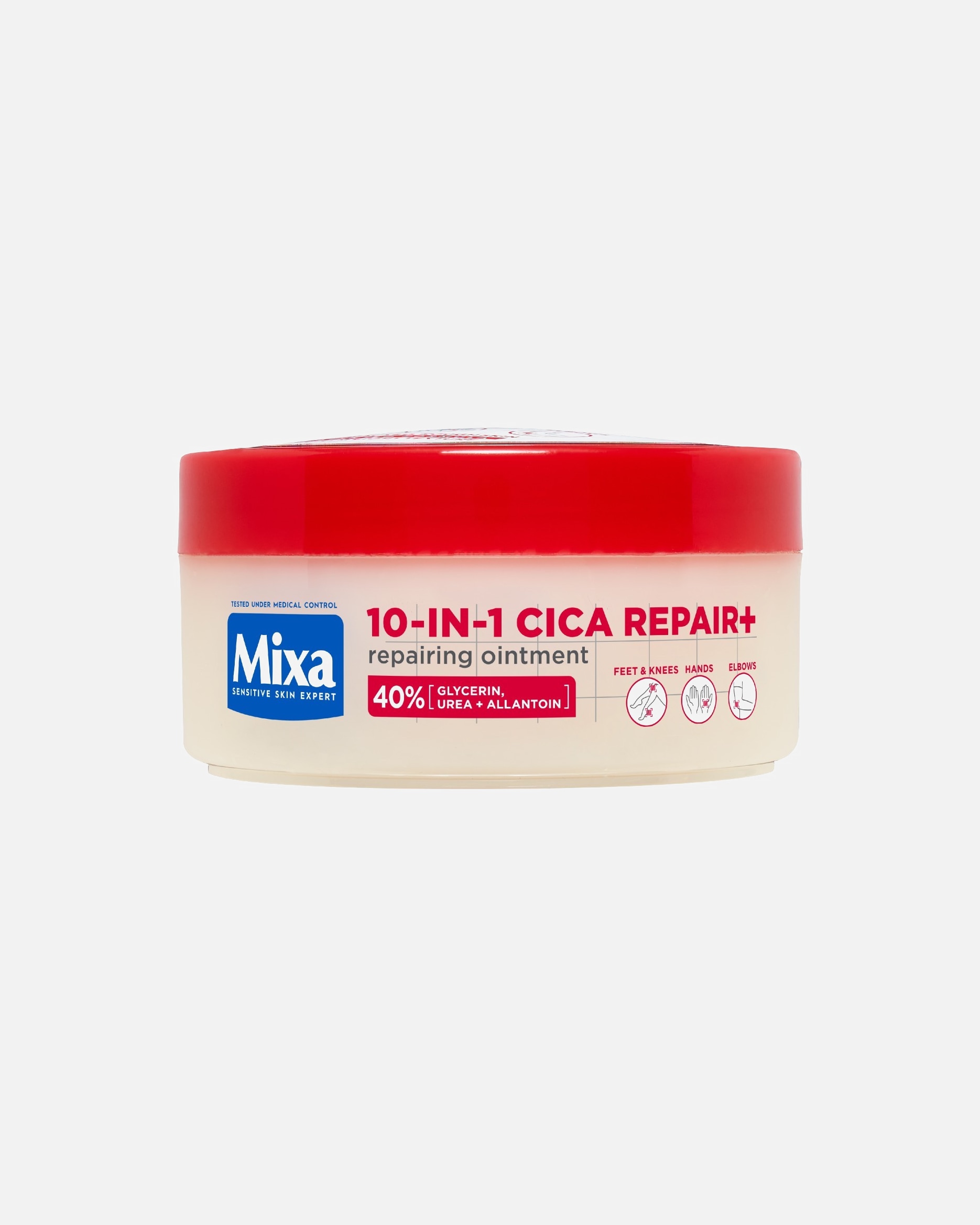 Crema corpo di Unisex Mixa 10-in-1 Cica Repair+ Trattamento Riparatore 150 ml