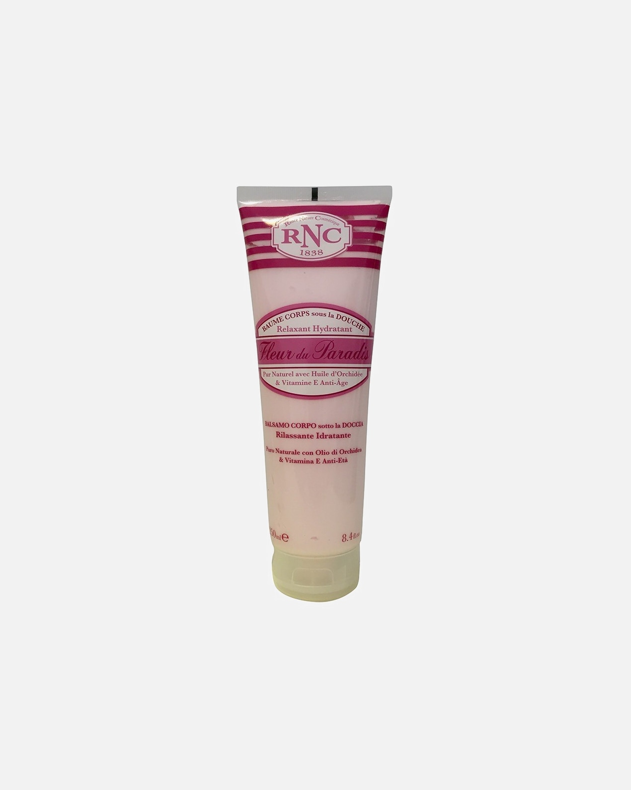 Crema corpo di Femmina RNC 1838 Rancè Fleur de Paradis Balsamo Corpo Idratante Rilassante 250 ml