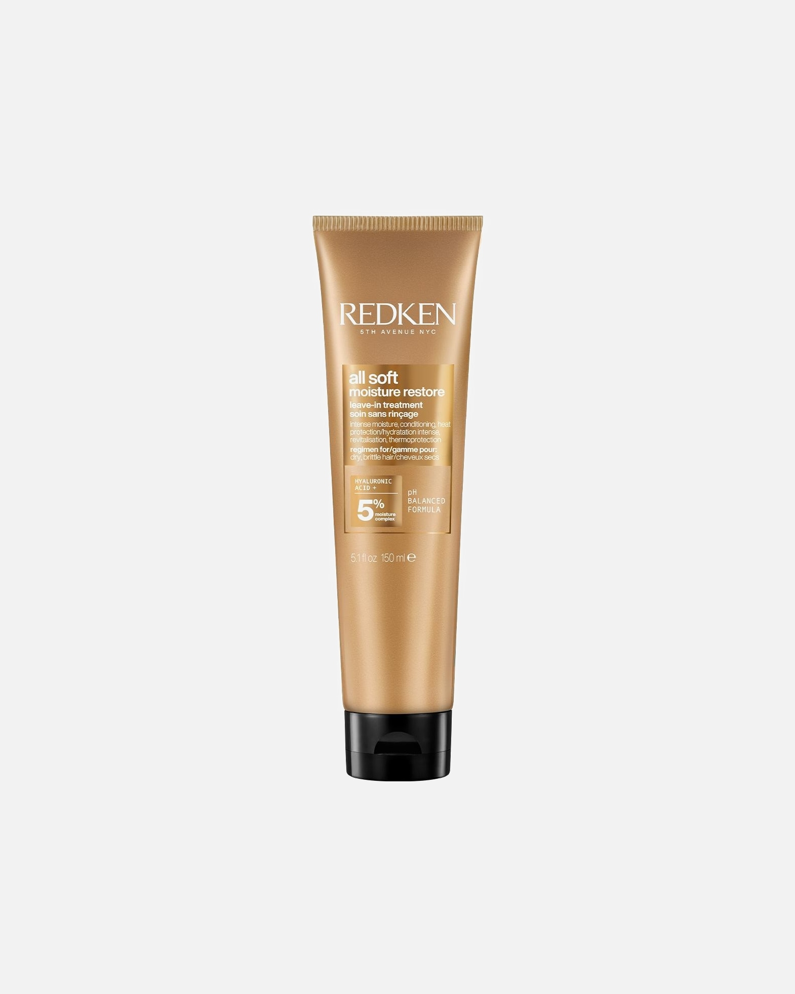 Balsamo senza risciacquo di Unisex Redken Per Capelli Secchi Moisture Restore Leave-In Mask 150 ml