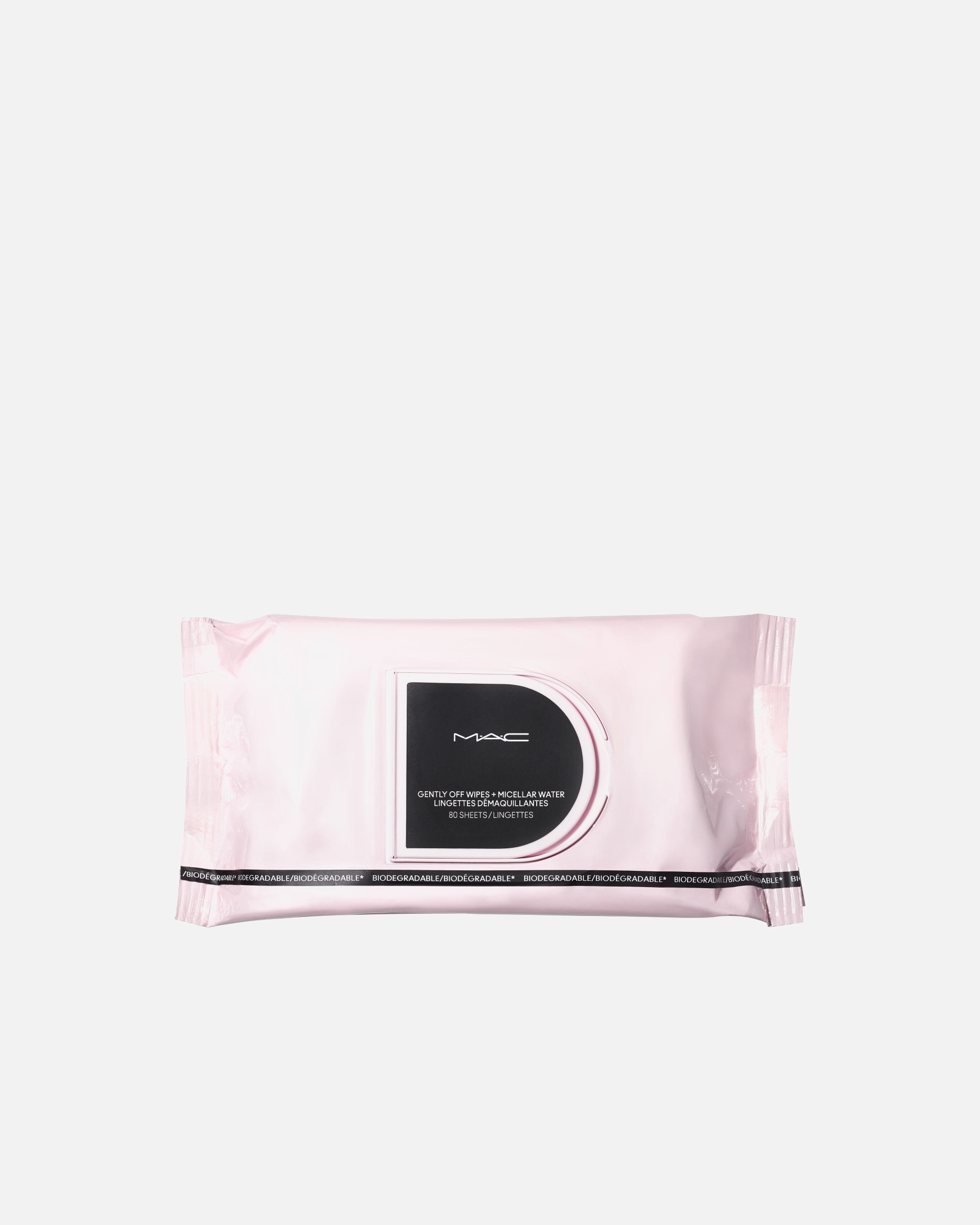 Struccante di Unisex MAC Gently Off Wipes + Micellar Water 80 salviette