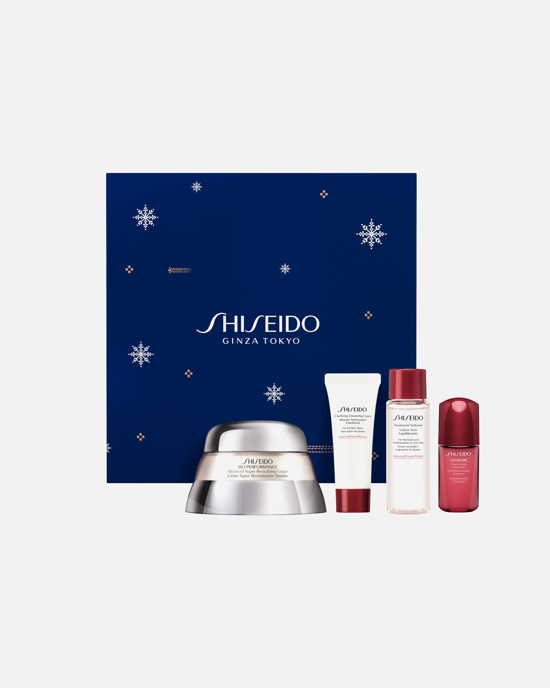 Set cura del viso di Unisex SHISEIDO Bio-Performance Holiday Kit 1 pz