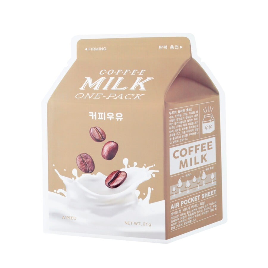 A'Pieu - Milk One-Pack Coffee Sheet Mask Maschera
