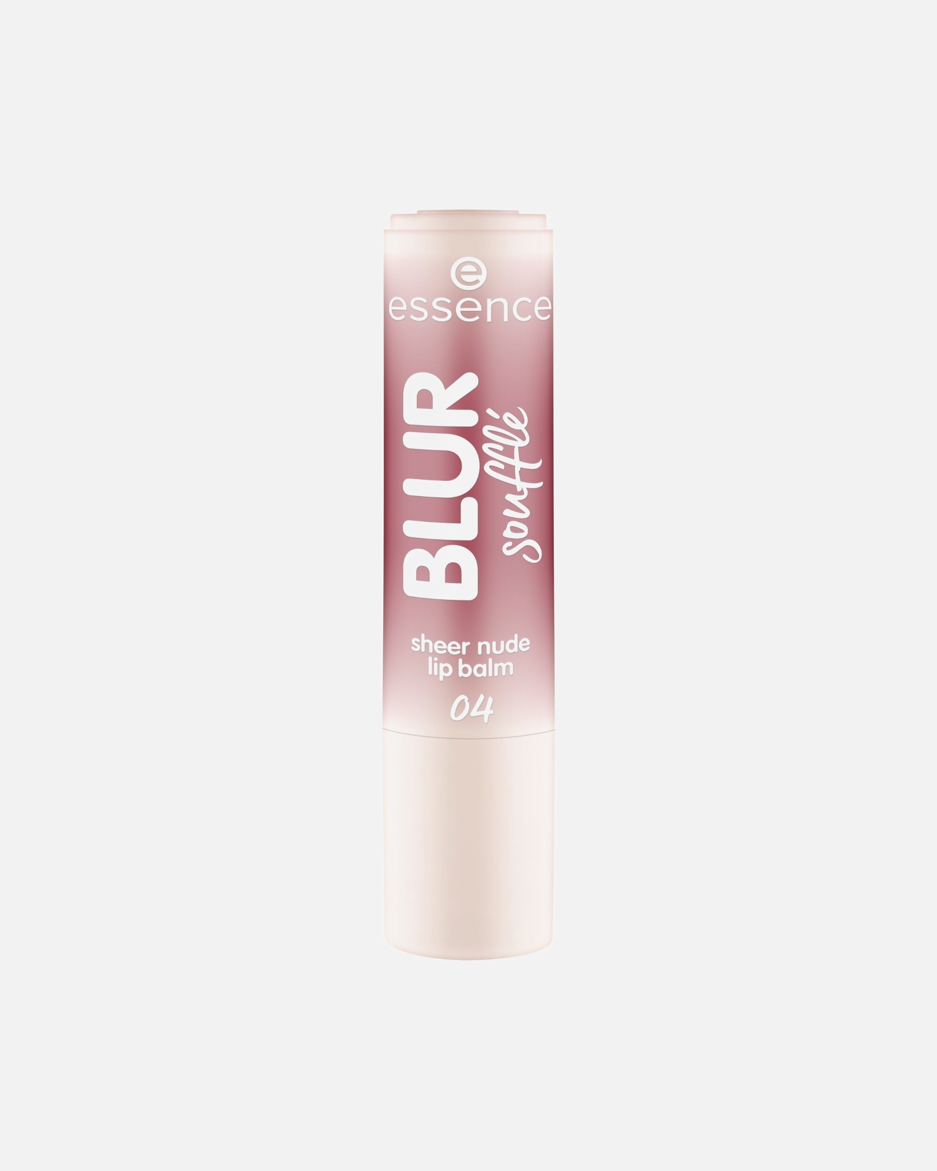 Balsamo labbra di Unisex essence BLUR soufflé sheer nude balsamo labbra 4 Nude Mauve