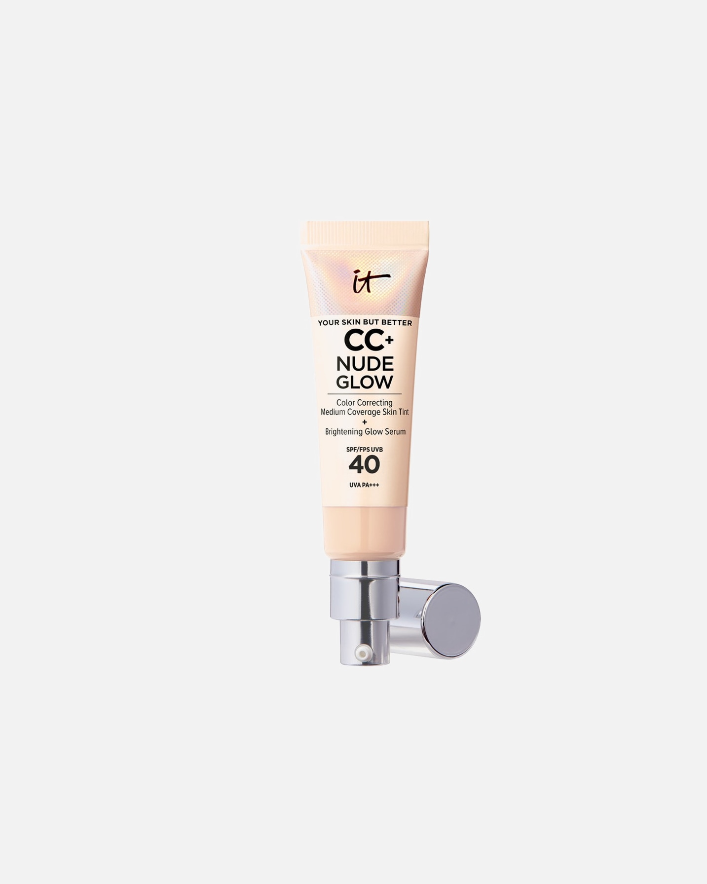 CC Cream di Unisex IT COSMETICS Your Skin But Better CC+ Cream Nude Glow with SPF 40 Light