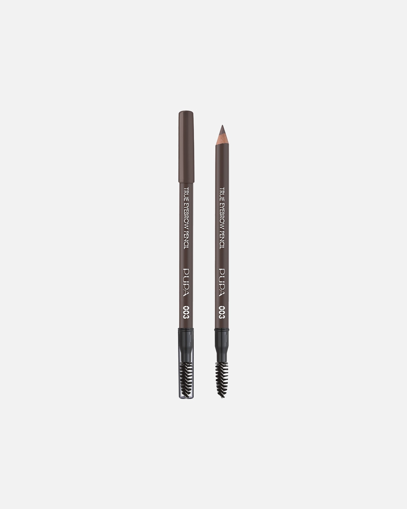 Gel sopracciglia di Unisex PUPA Milano True Eyebrow Pencil DARK BROWN