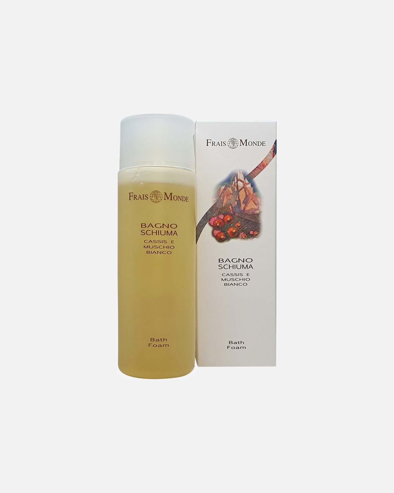 Bagnoschiuma di Unisex FRAIS MONDE B/Doccia Cassis E Muschio Bianco 200 ml