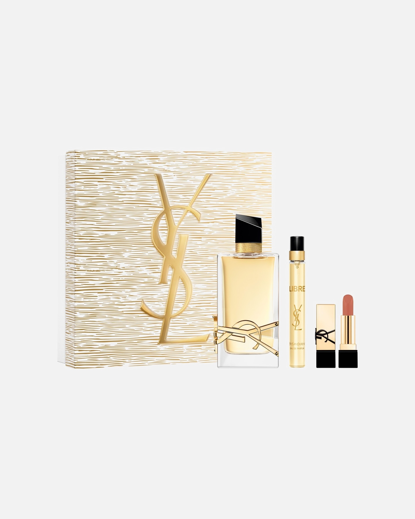 Set di fragranze di Femmina Yves Saint Laurent LIBRE + Mini Rouge Pur Couture Xmas Set 1 pezzo