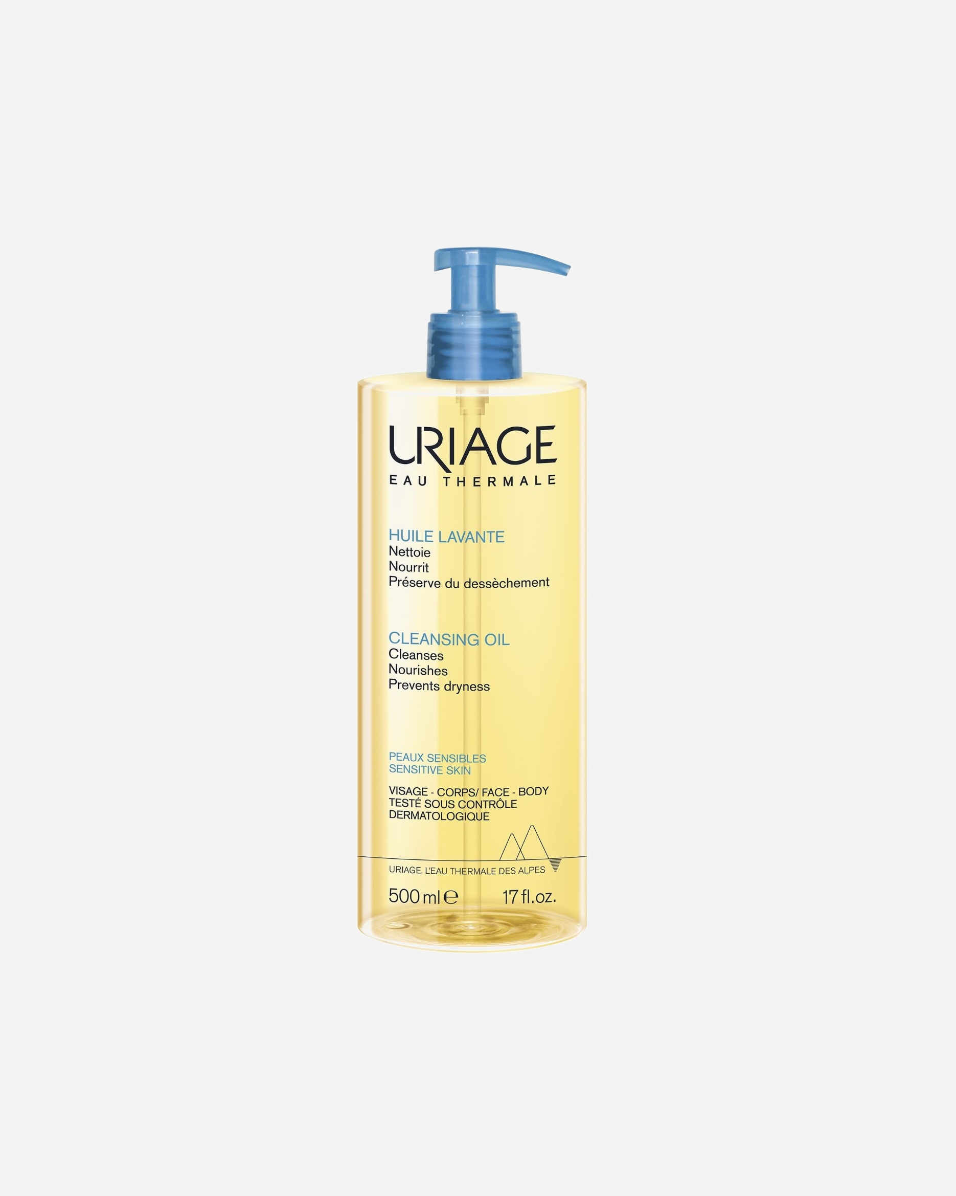 Olio detergente viso di Unisex URIAGE EAU THERMALE Huile Lavante 500 ml