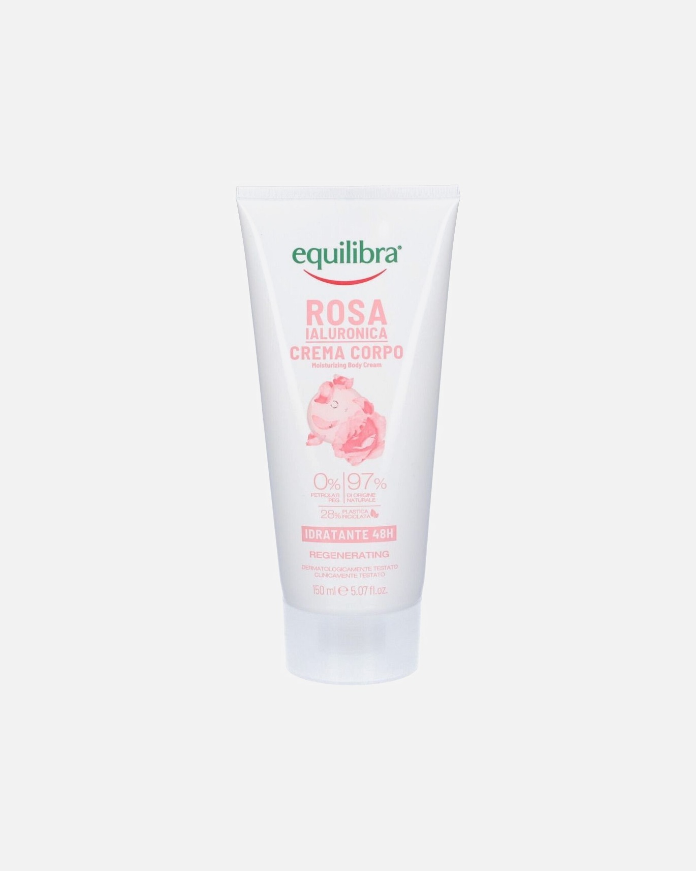 Crema corpo di Unisex equilibra Rosa Ialuronica Crema Corpo Idratante 48h 1 pezzo