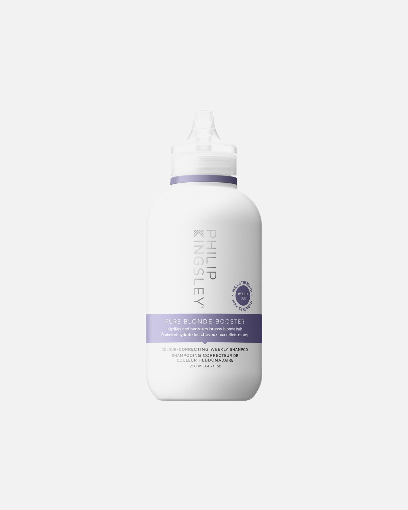 Shampoo capelli di Unisex Philip Kingsley Pure Blonde Booster Colour-Correcting Weekly Shampoo 250 ml