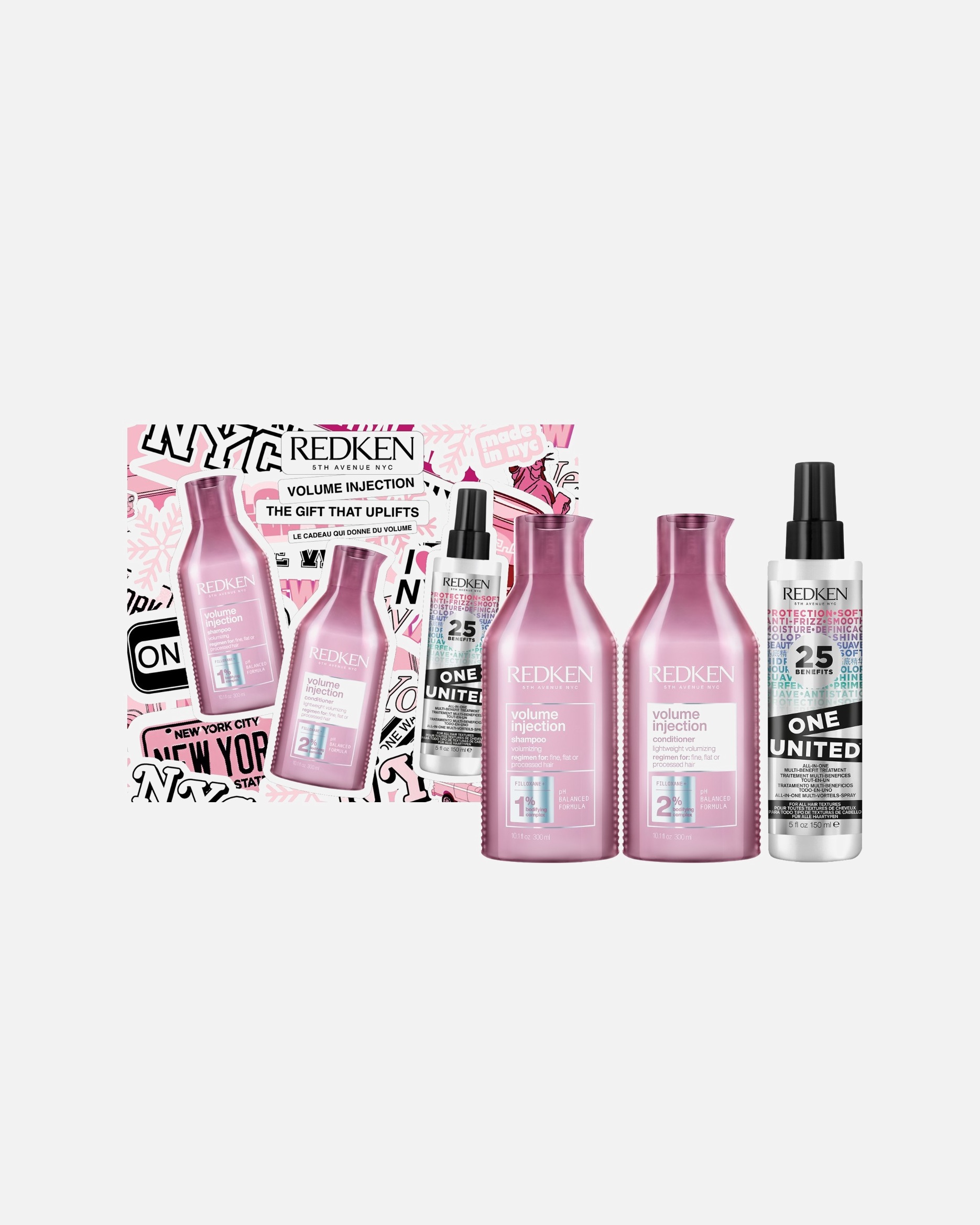 Set cura dei capelli di Femmina Injection X-Mas Set 2025 1 pezzo