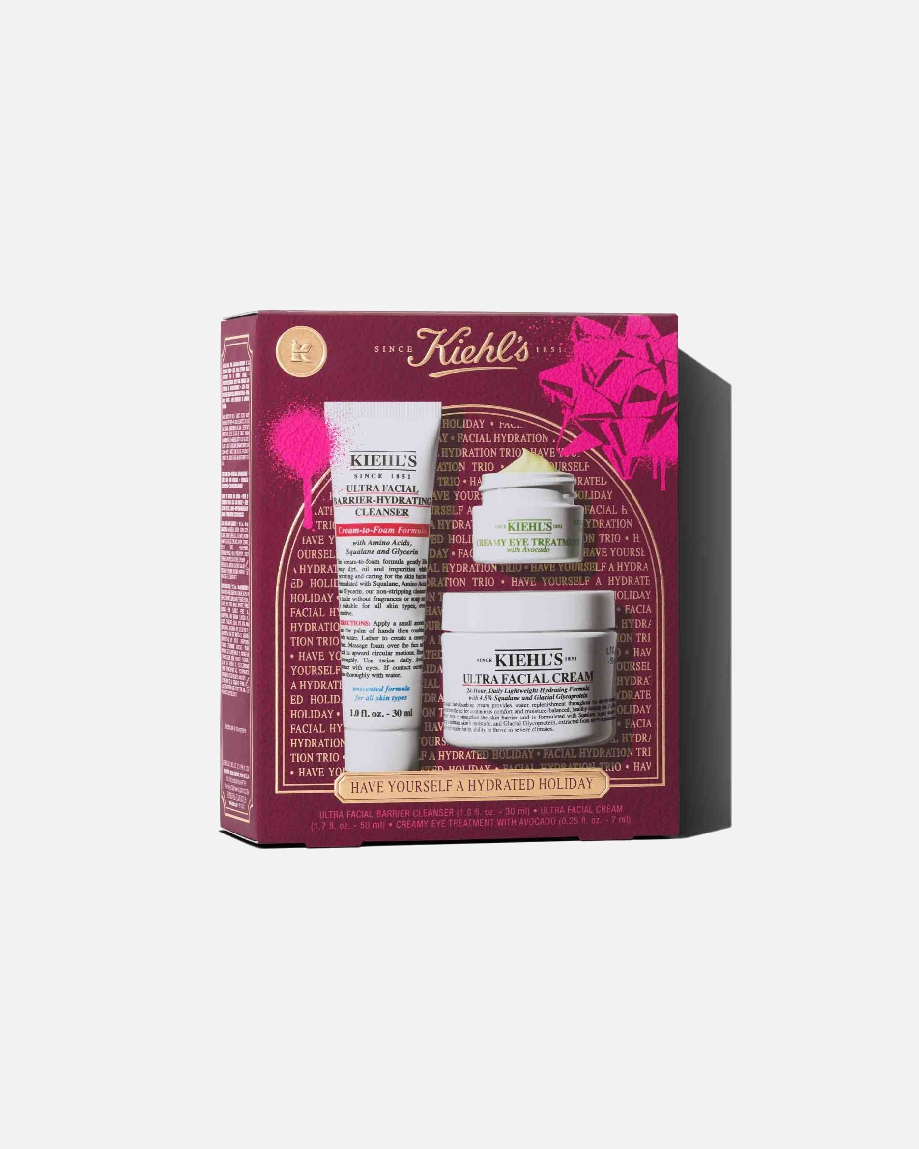 Set cura del viso di Unisex Kiehl's Ultra Facial HAVE YOURSELF A HYDRATED HOLIDAY 1 pezzo