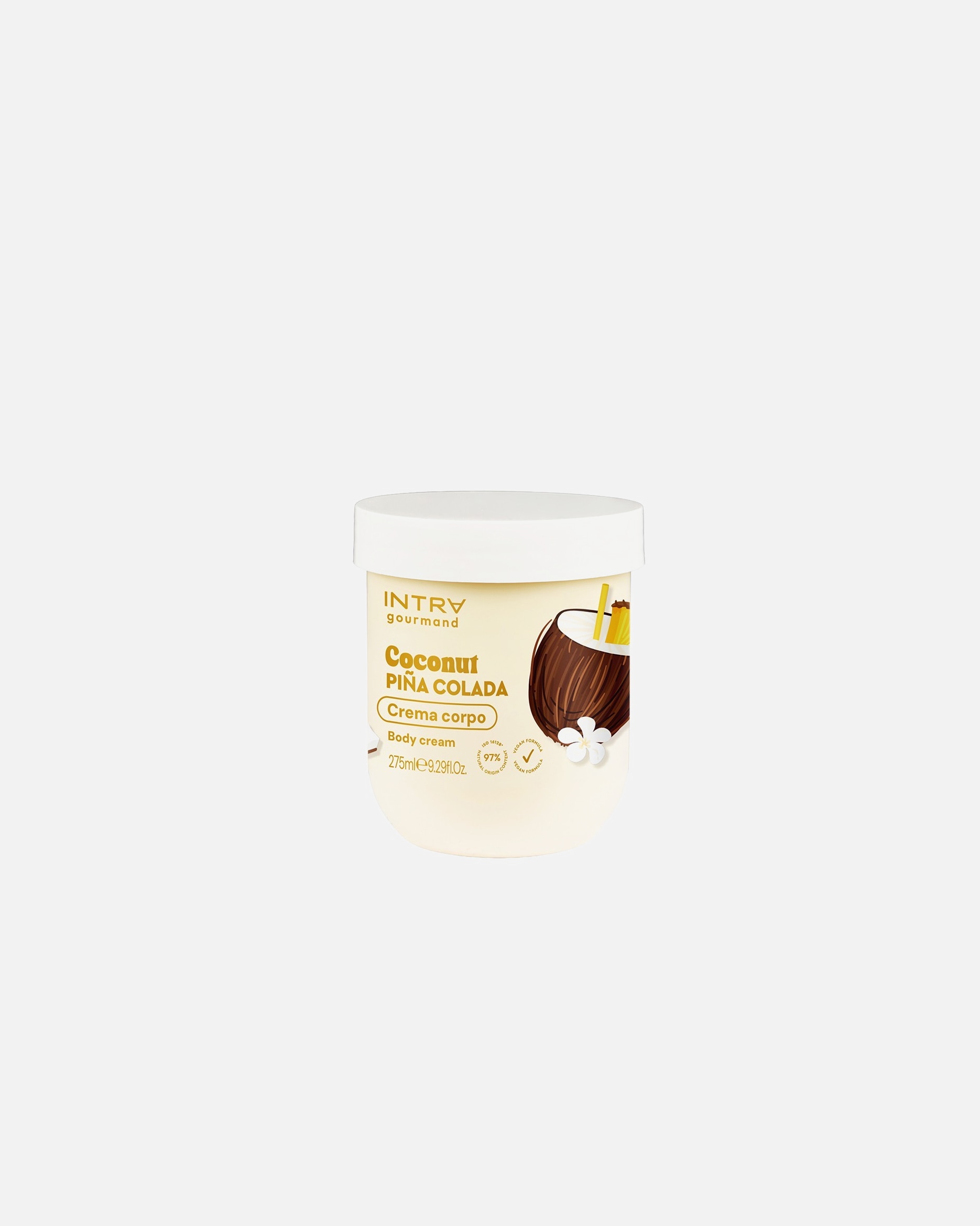 Crema corpo di Unisex Intra GOURMAND COCONUT PIÑA COLADA CREMA CORPO 275 ml
