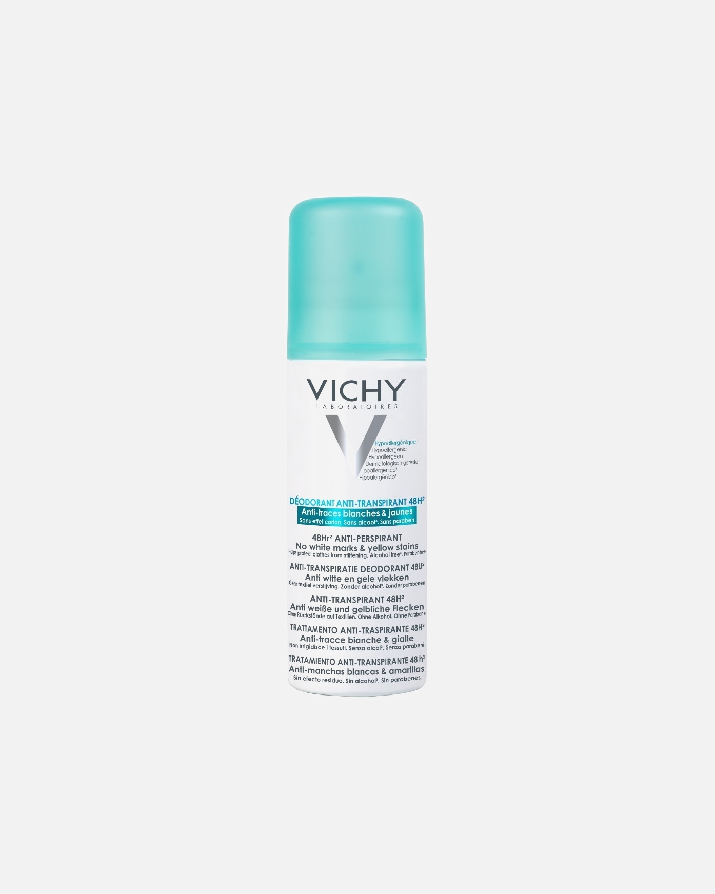 Antitraspirante di Unisex VICHY Deodorante Anti-traspirante 48H - Aerosol anti-macchie 125 ml