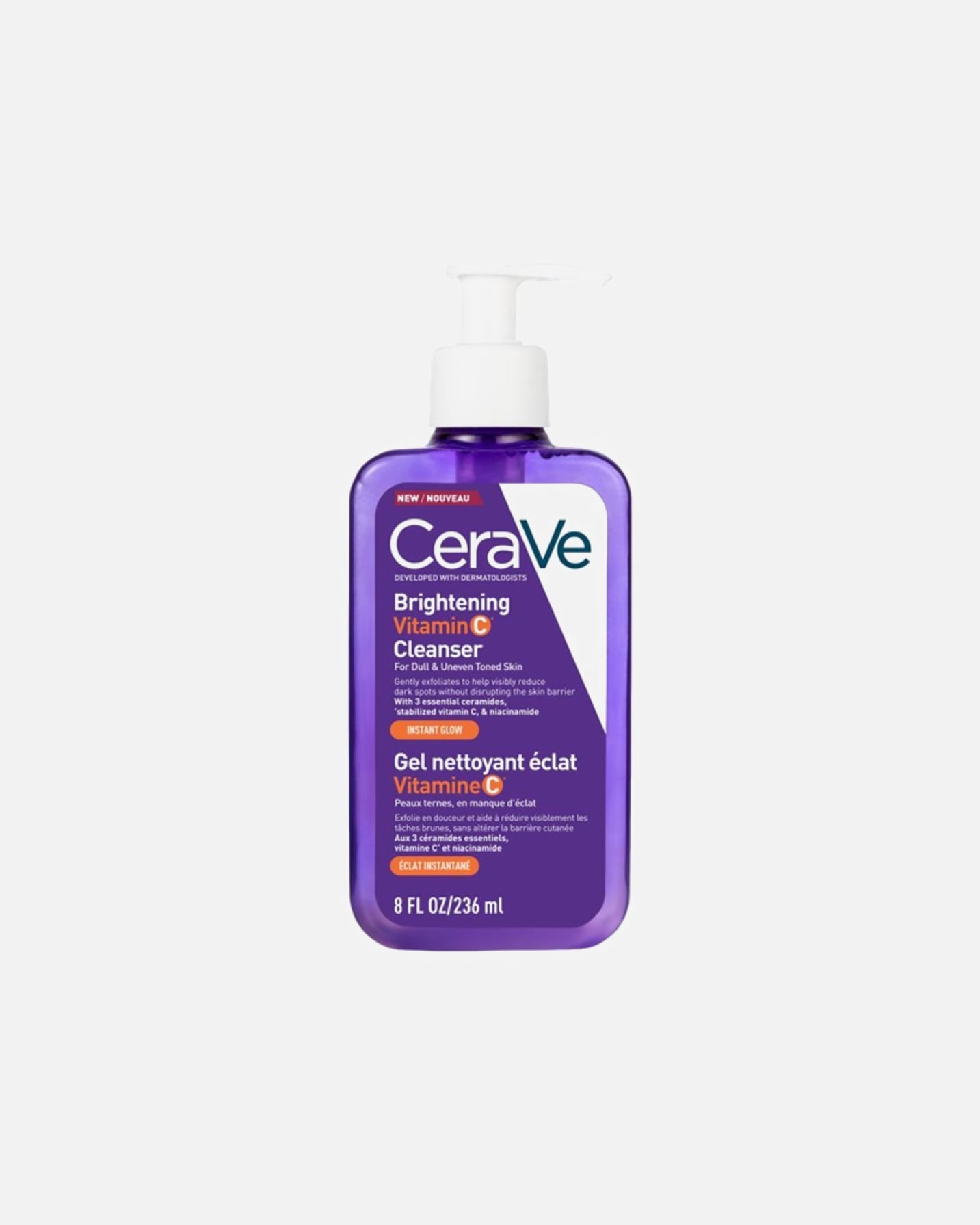 Gel detergente di Unisex CeraVe BRIGHTENING VITAMIN C CLEANSER 237 ml