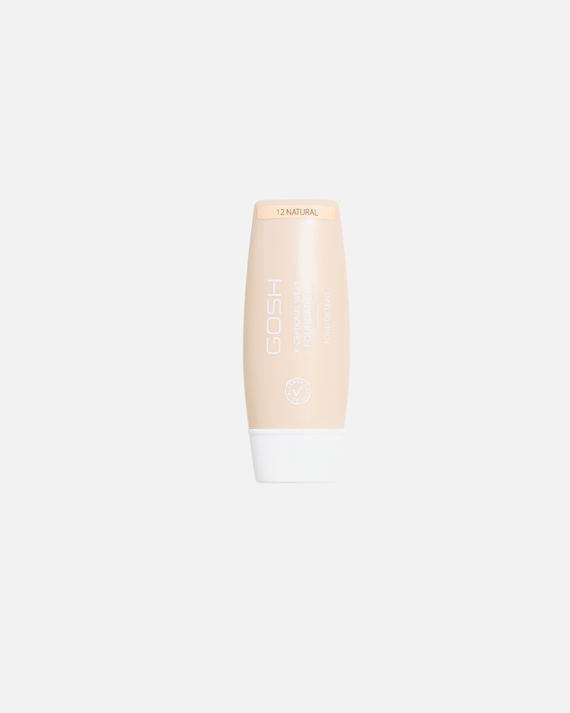 Fondotinta di Unisex Gosh Copenhagen X-Ceptional Wear Make-up 12 Natural