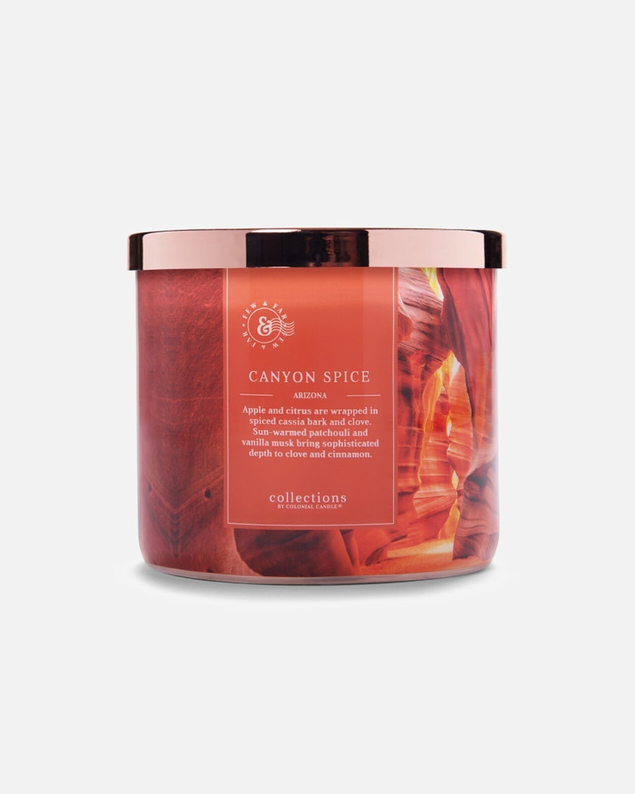 Candela di Unisex Colonial Candle Canyon Spice 411 g