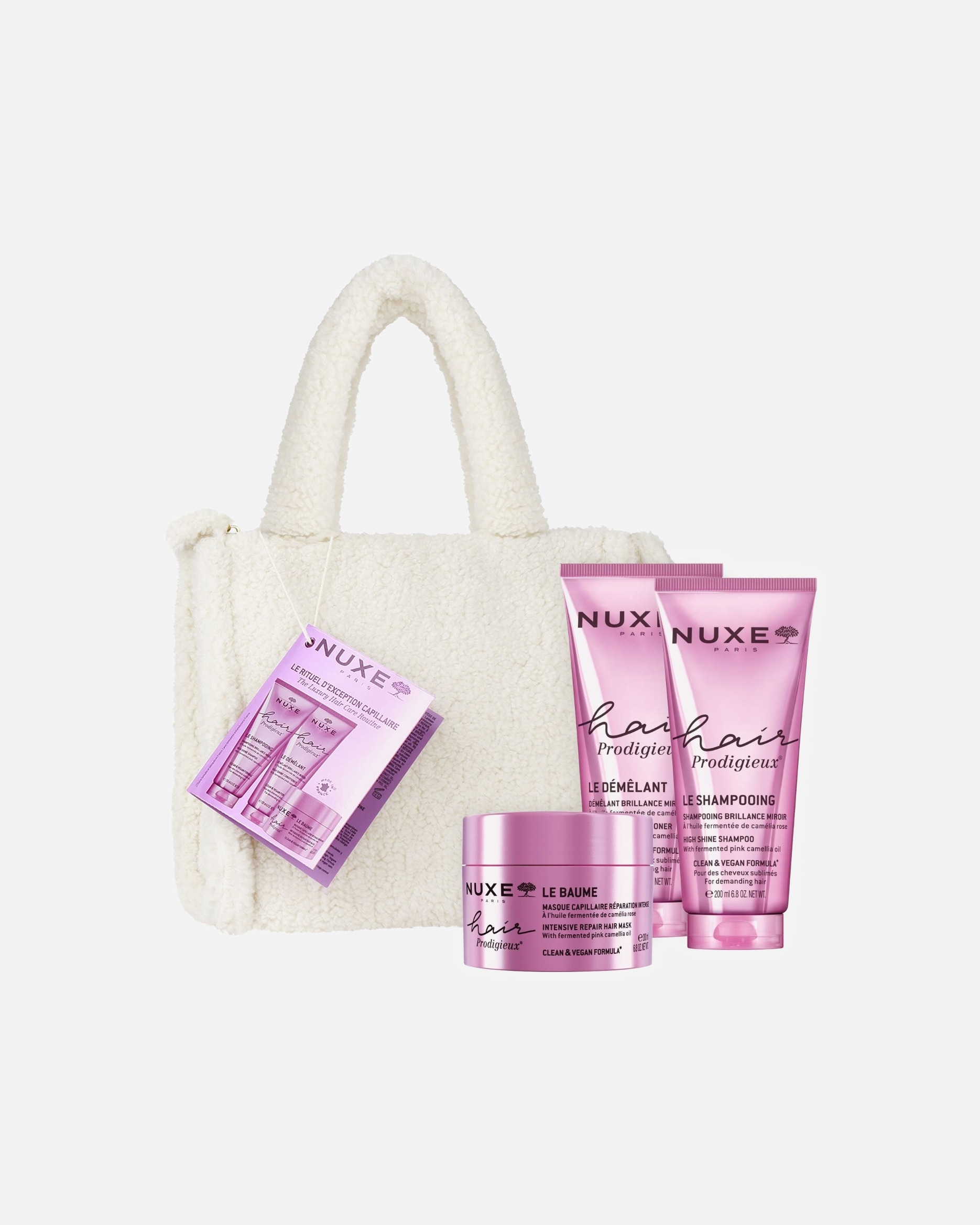 Set cura dei capelli di Femmina NUXE Cofanetto regalo Natale La routine capelli d’eccezione 1 pezzo