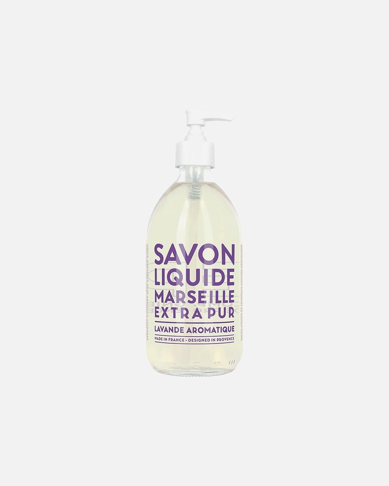Sapone per le mani di Unisex Compagnie de Provence Extra Pure Sapone liquido di Marsiglia Lavanda aromatica 495 Millilitro