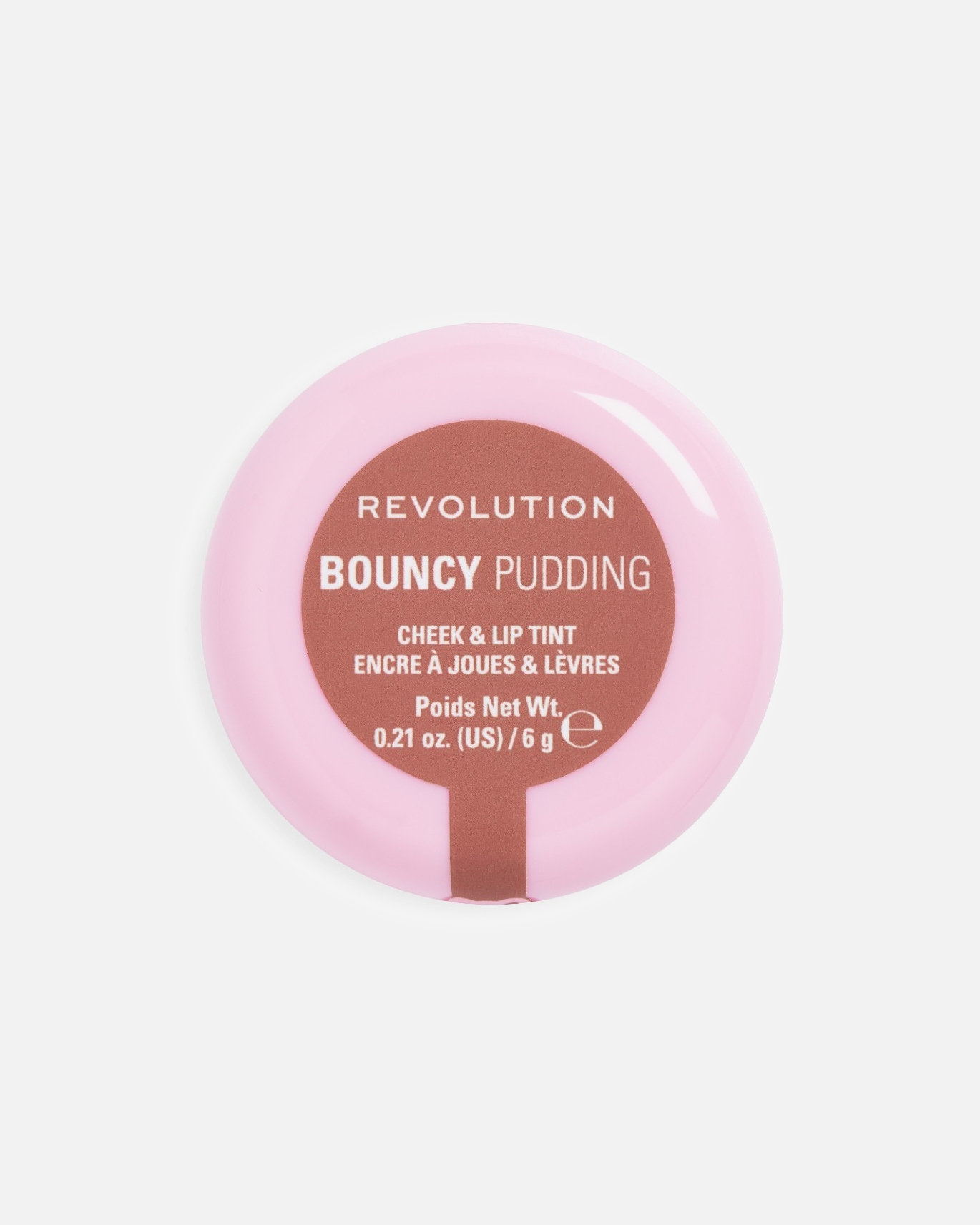 Blush di Unisex Revolution Bouncy Pudding Lip & Cheek HAZY NUDE