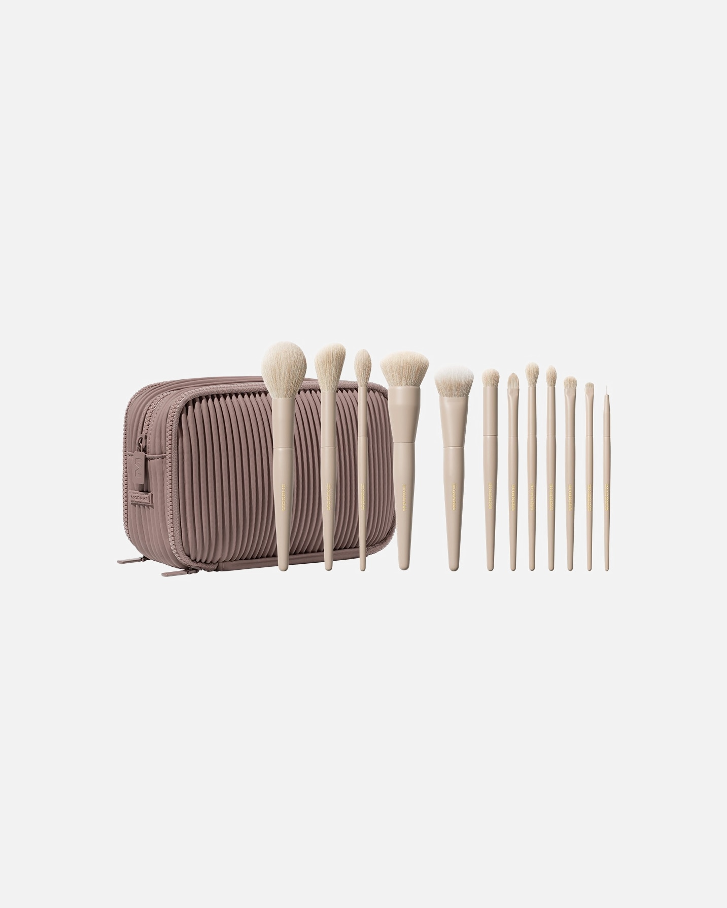 Set Pennelli di Unisex MORPHE CUSTOM BLENDS 12 PIECE FACE & EYE BRUSH SET 1 pezzo
