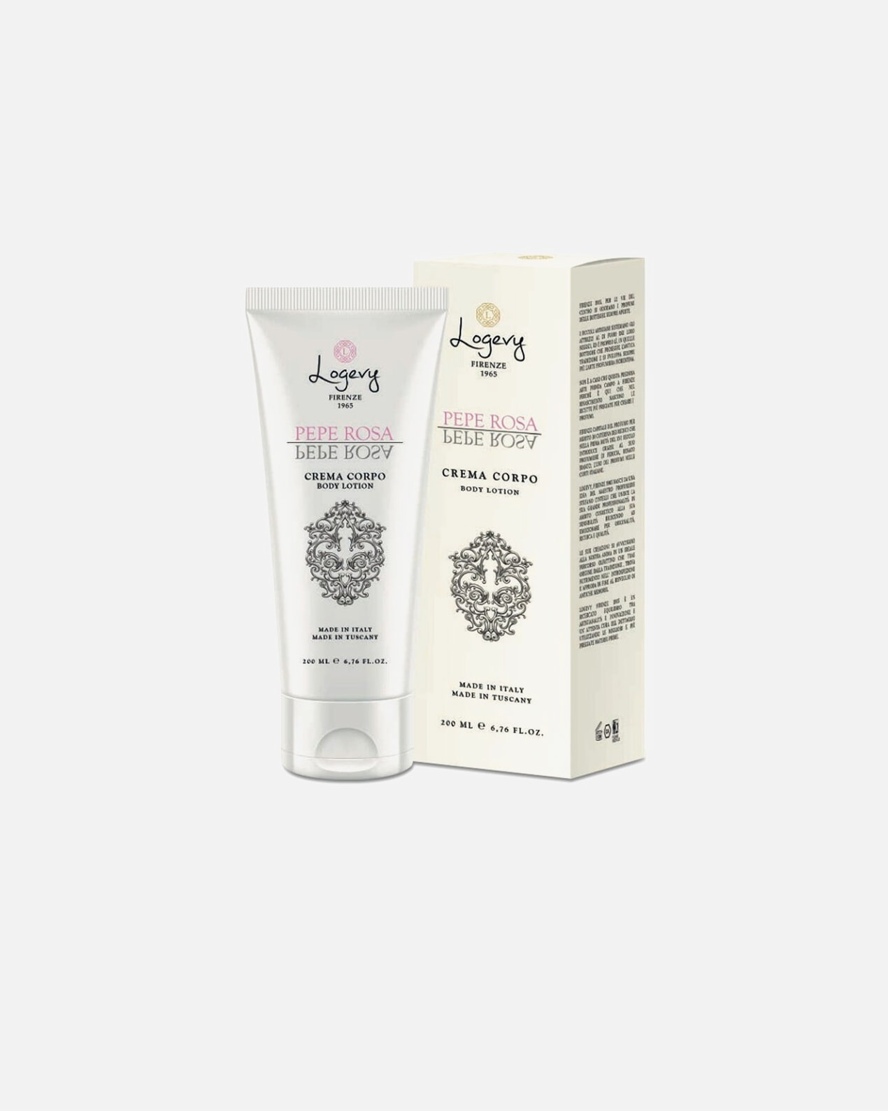 Crema corpo di Unisex Logevy Pepe Rosa 1 pz