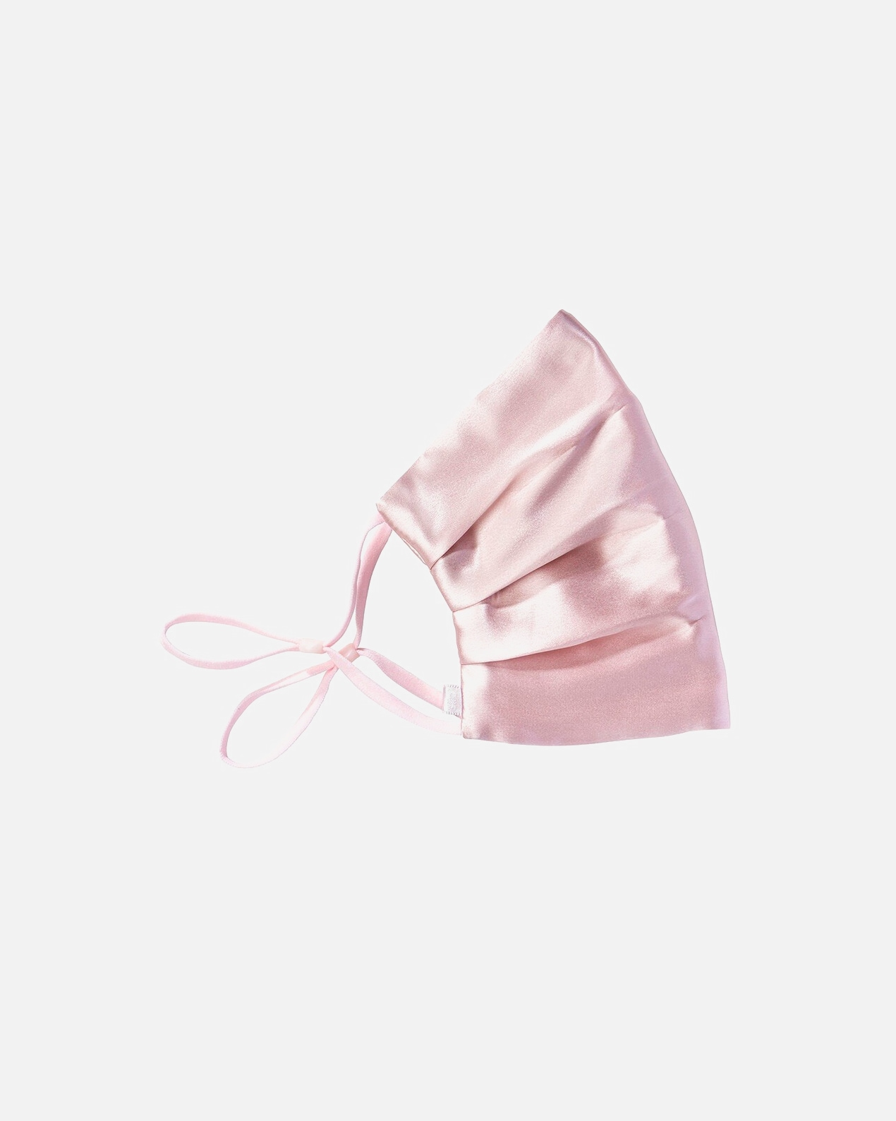 Mouth and Nose Protection di Unisex Slip Pure Silk Face Cover Black rosa