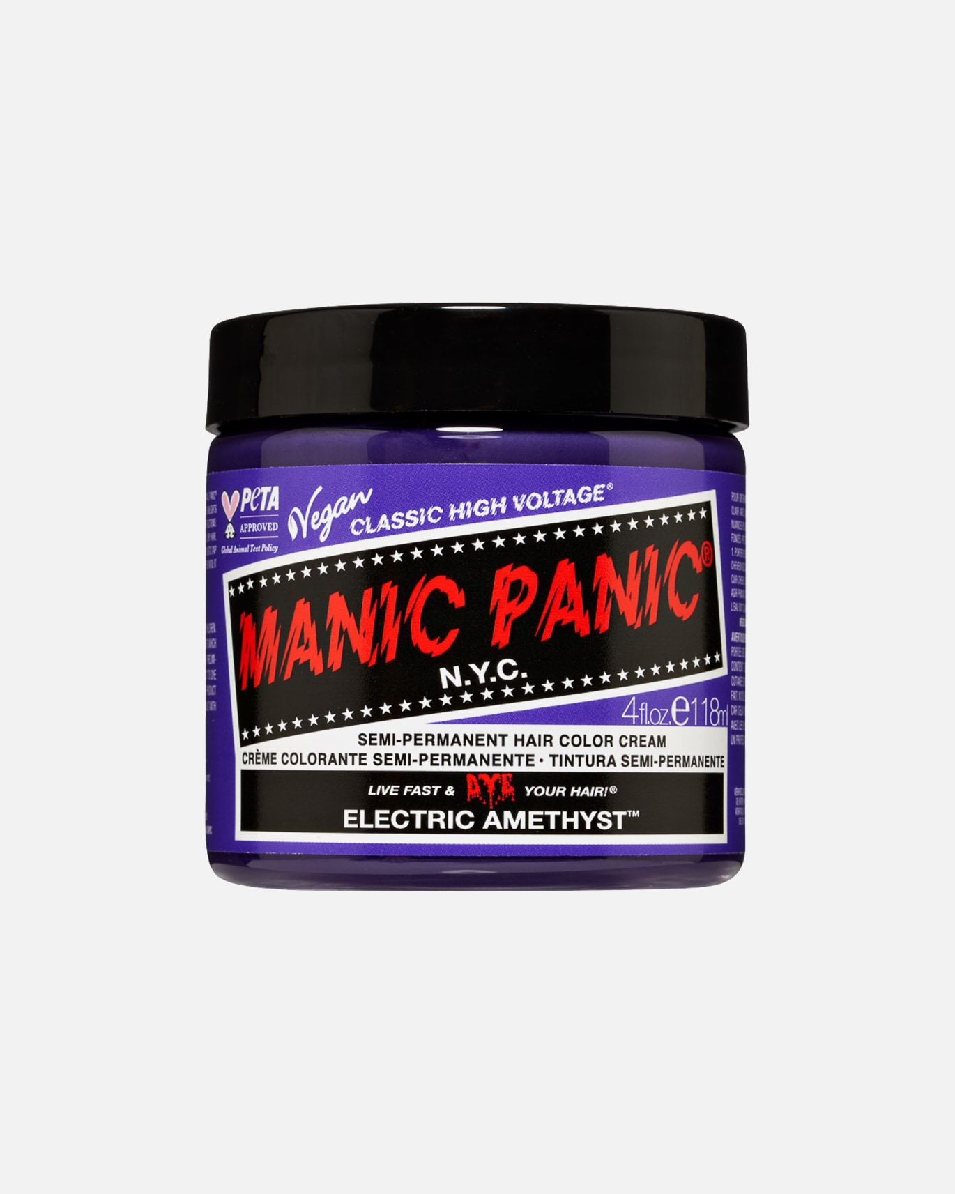 Tinta Capelli di Unisex Manic Panic Classic High Voltage ELECTRIC AMETHYST