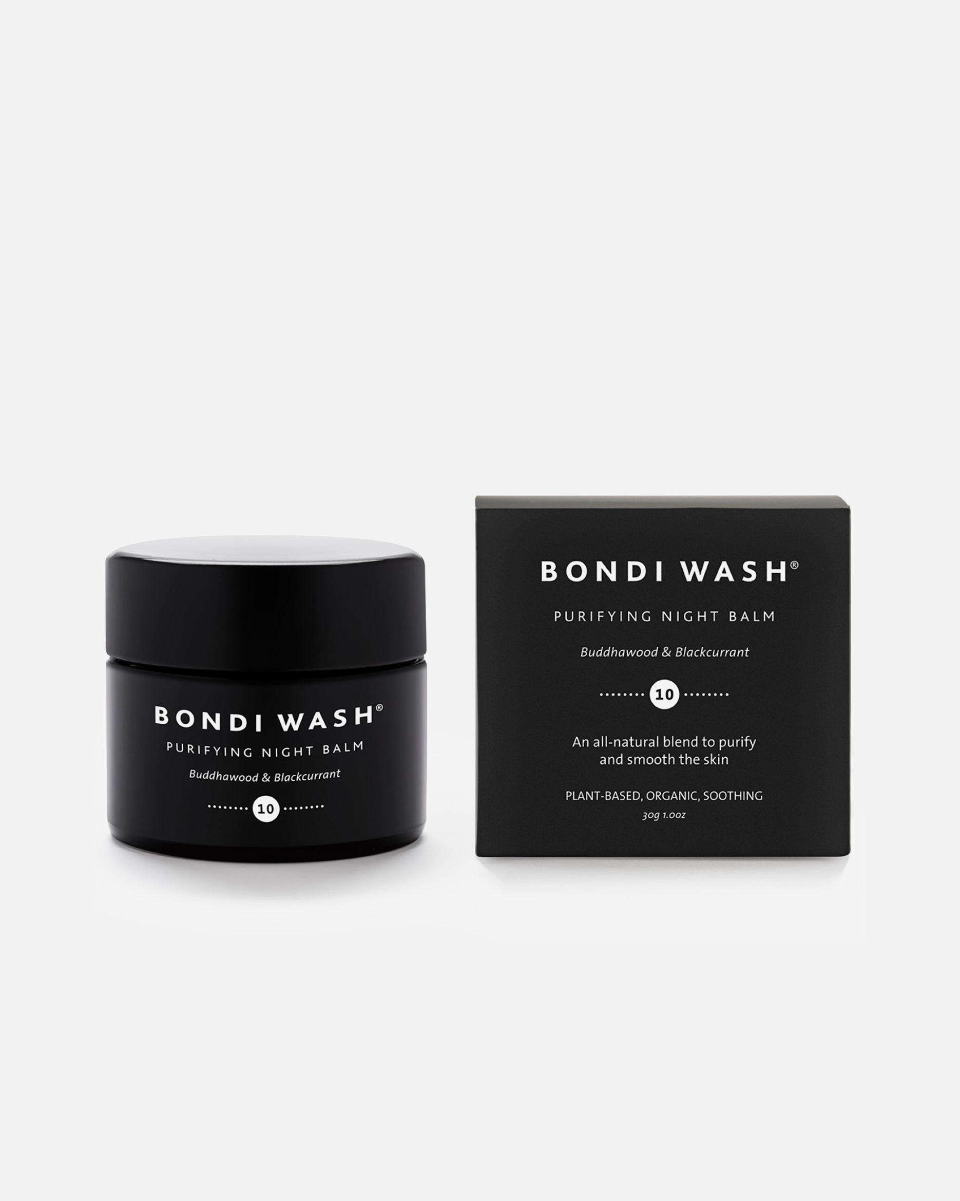 Crema notte di Unisex Bondi Wash PURIFYING NIGHT BALM BUDDHAWOOD & BLACKCURRANT 30 ml