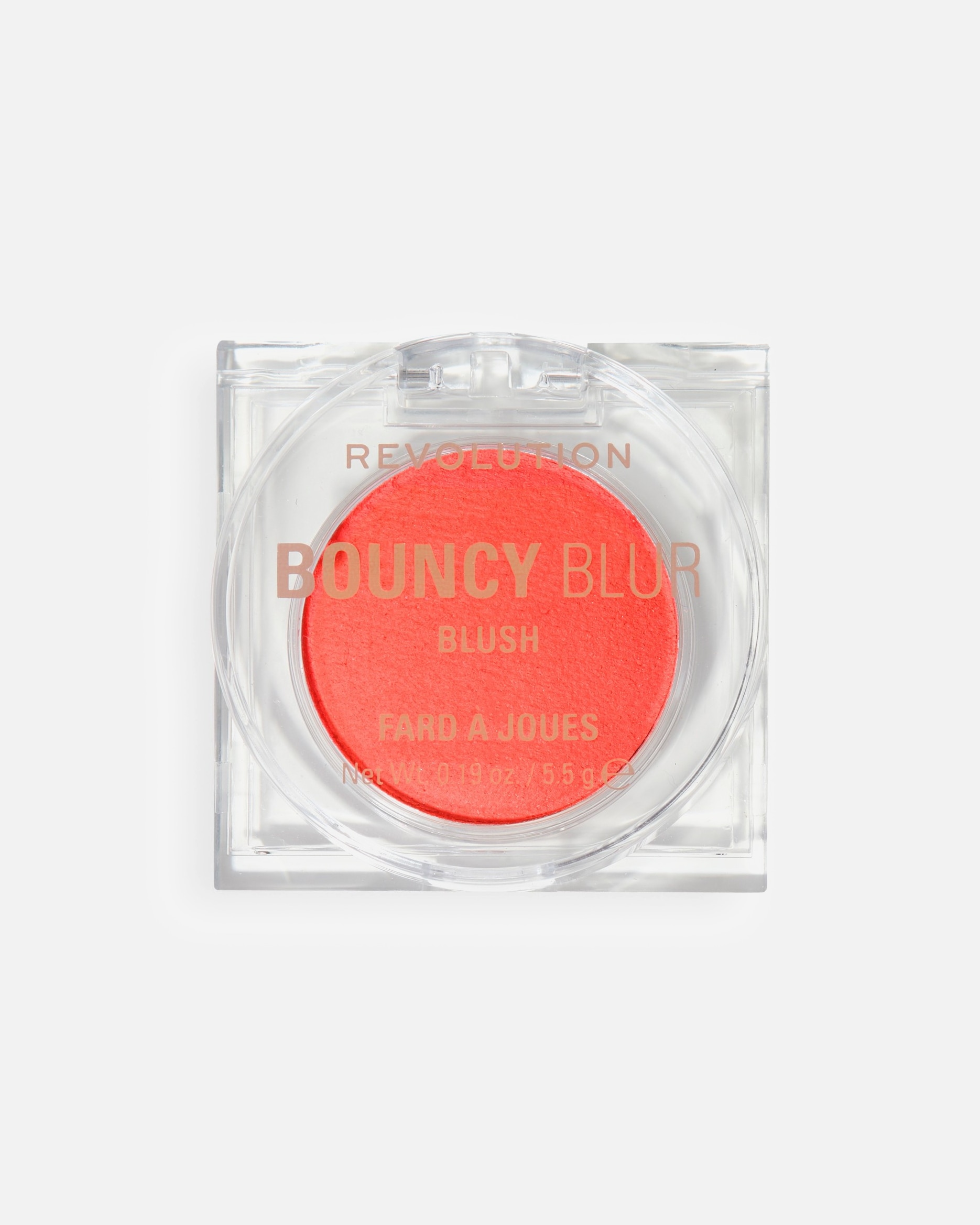 Blush di Unisex Revolution Bouncy Blur Blush Coral Blur Burst