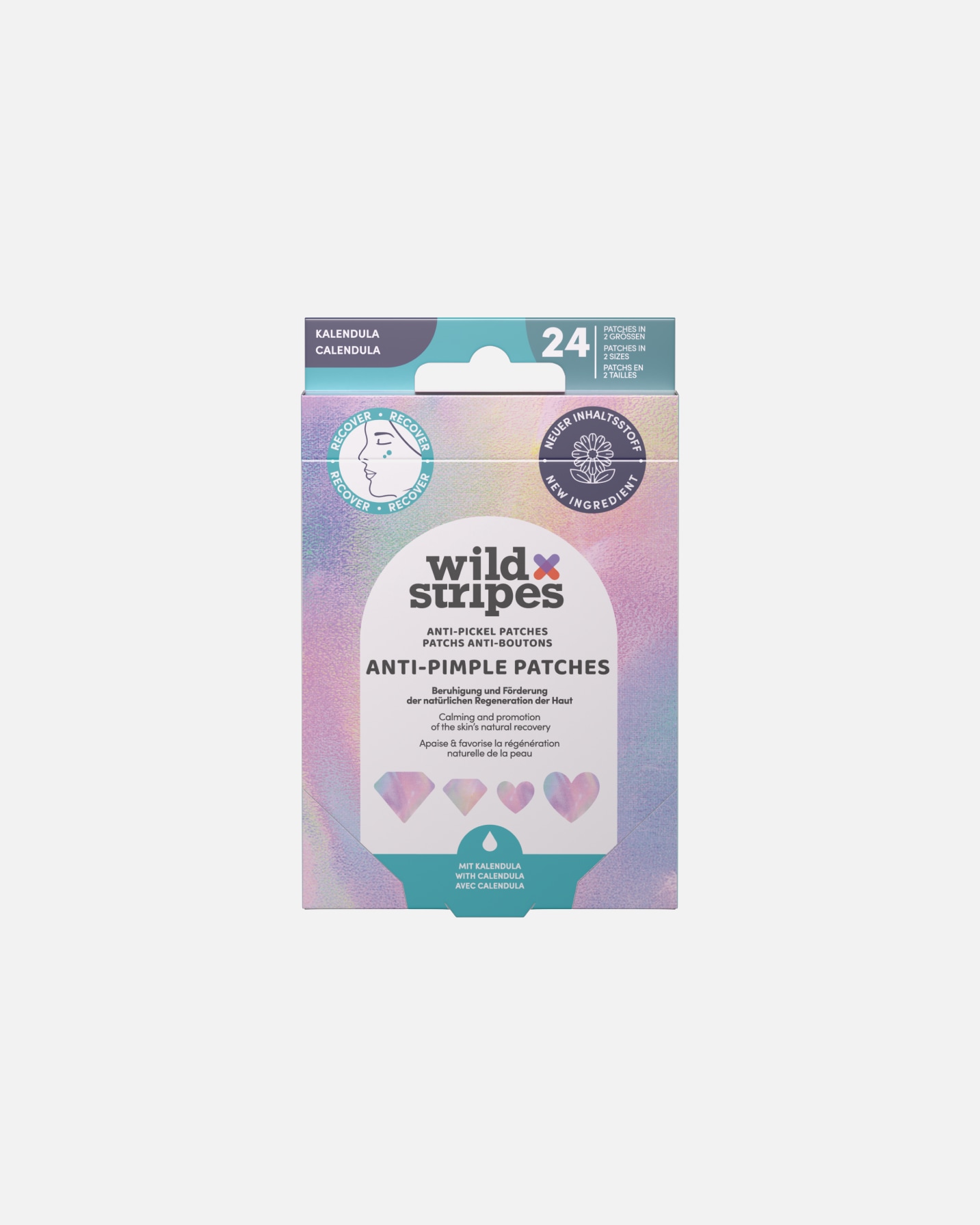 Patch di Unisex Wild Stripes Default Brand Line Anti-Pimple Patches Diamond Recover 1 pezzo