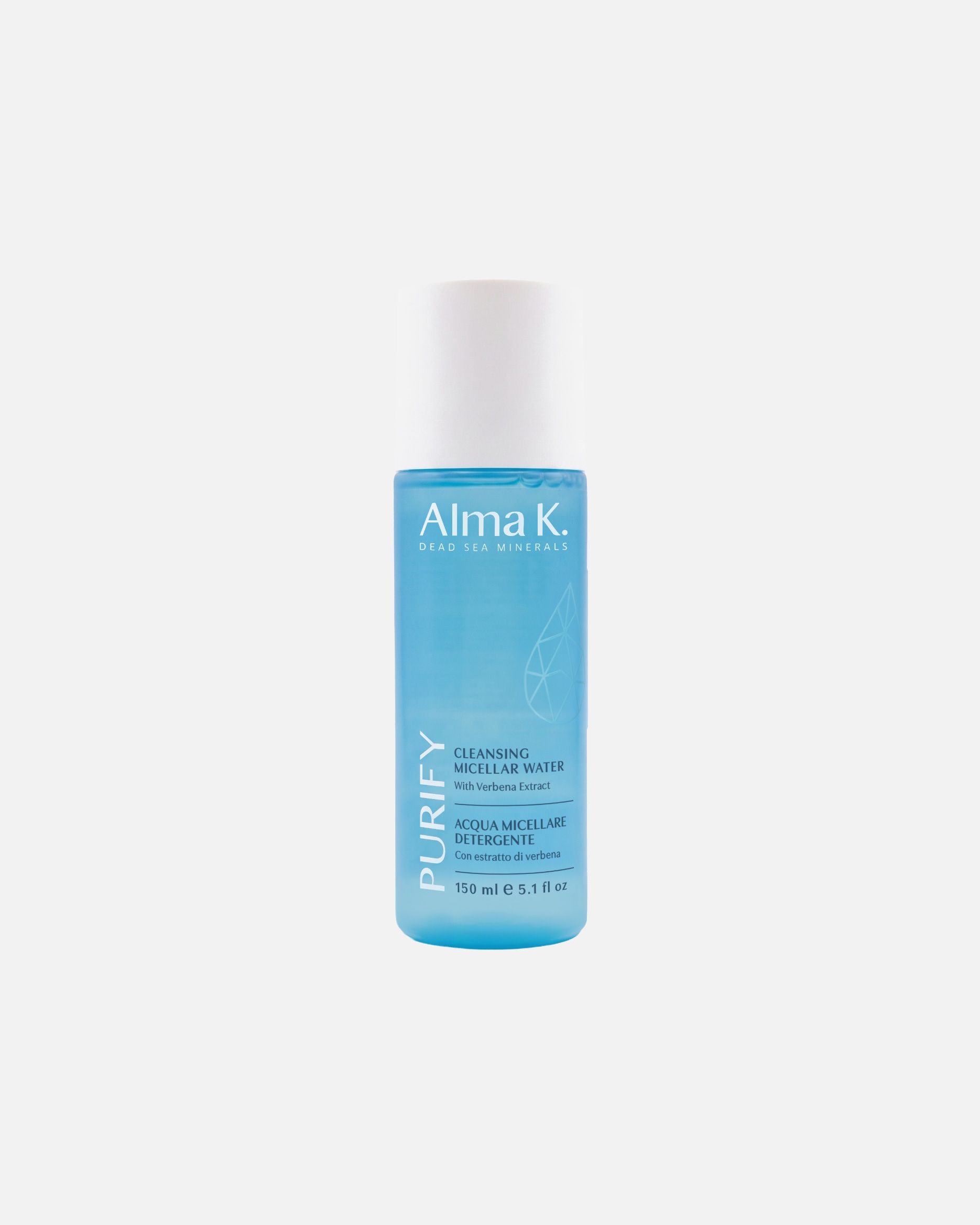 Acqua Micellare di Unisex Alma K Cleansing Micellar Water With Verbena Extract 150 ml