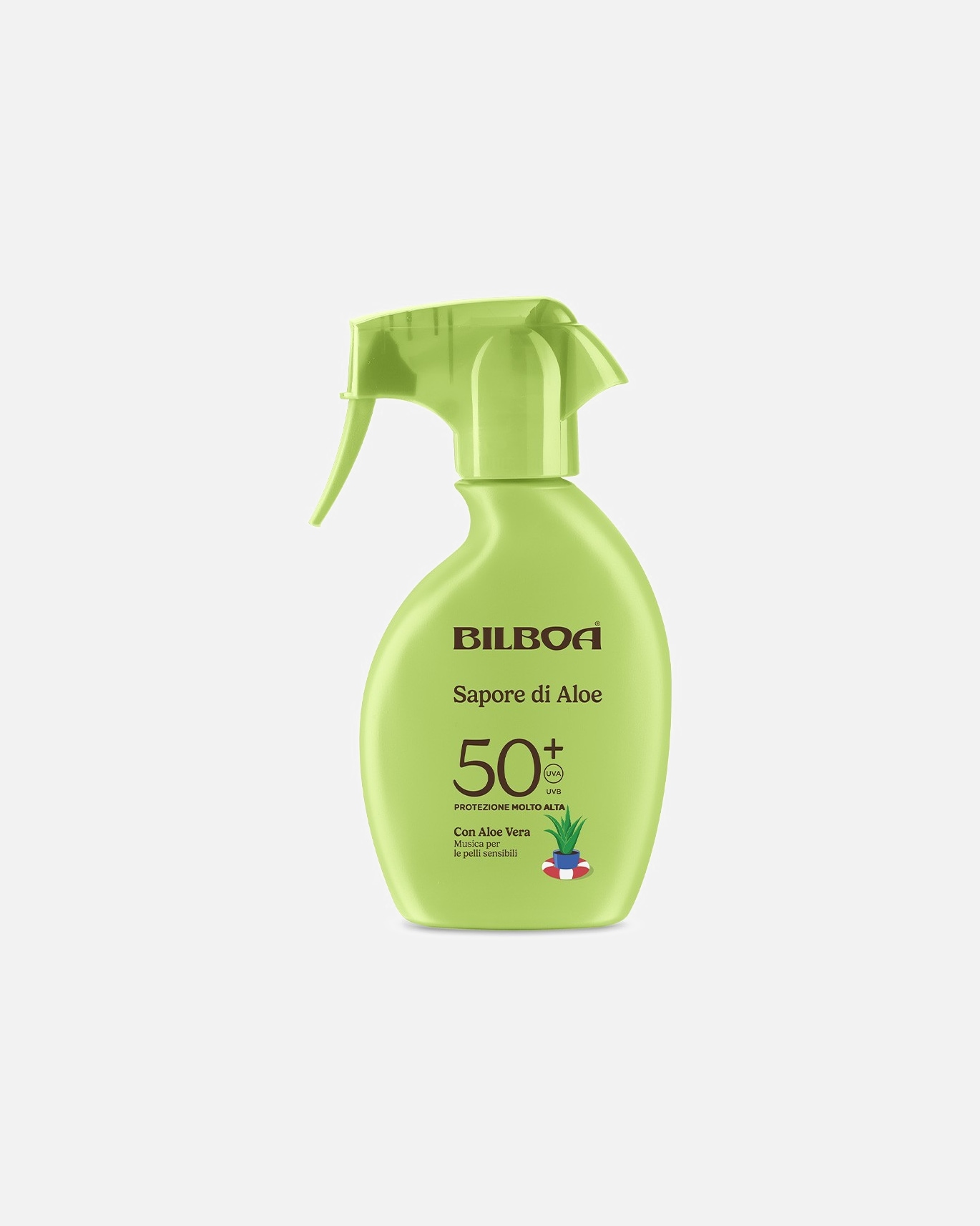 Crema solare di Unisex BILBOA SAPORE DI ALOE - SPF50+ 1 pezzo