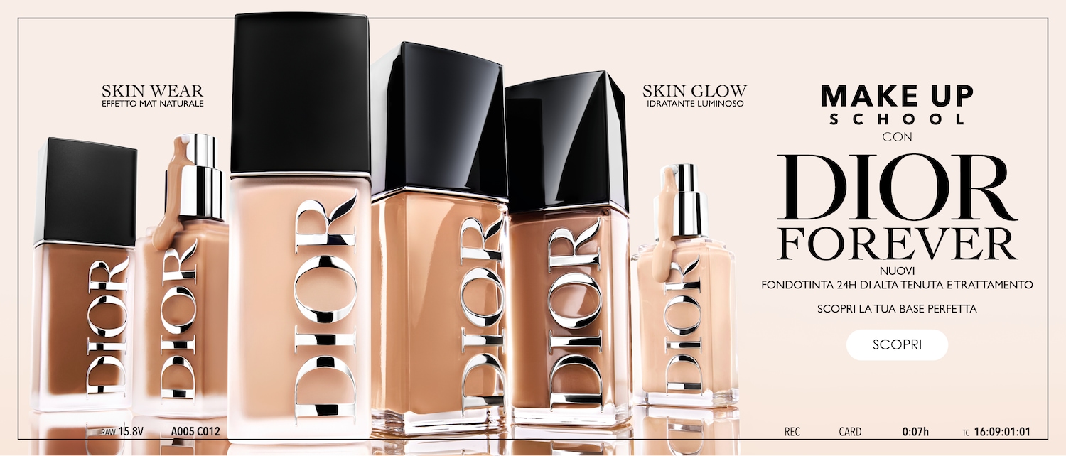 Scopri Dior Forever, il fondotinta 24H di alta tenuta e trattamento per una base perfetta: scegli tra Skin Wear per un effetto mat naturale o Skin Glow per un finish idratante e luminoso.