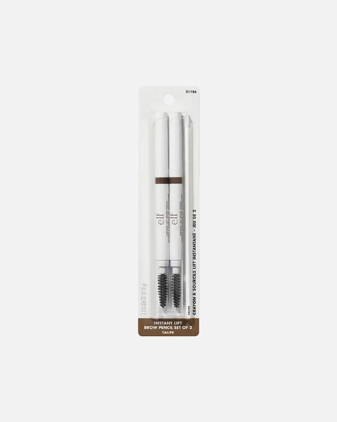 Matita sopracciglia di Unisex e.l.f. Instant Lift Brow Pencil Pack of 2 TAUPE