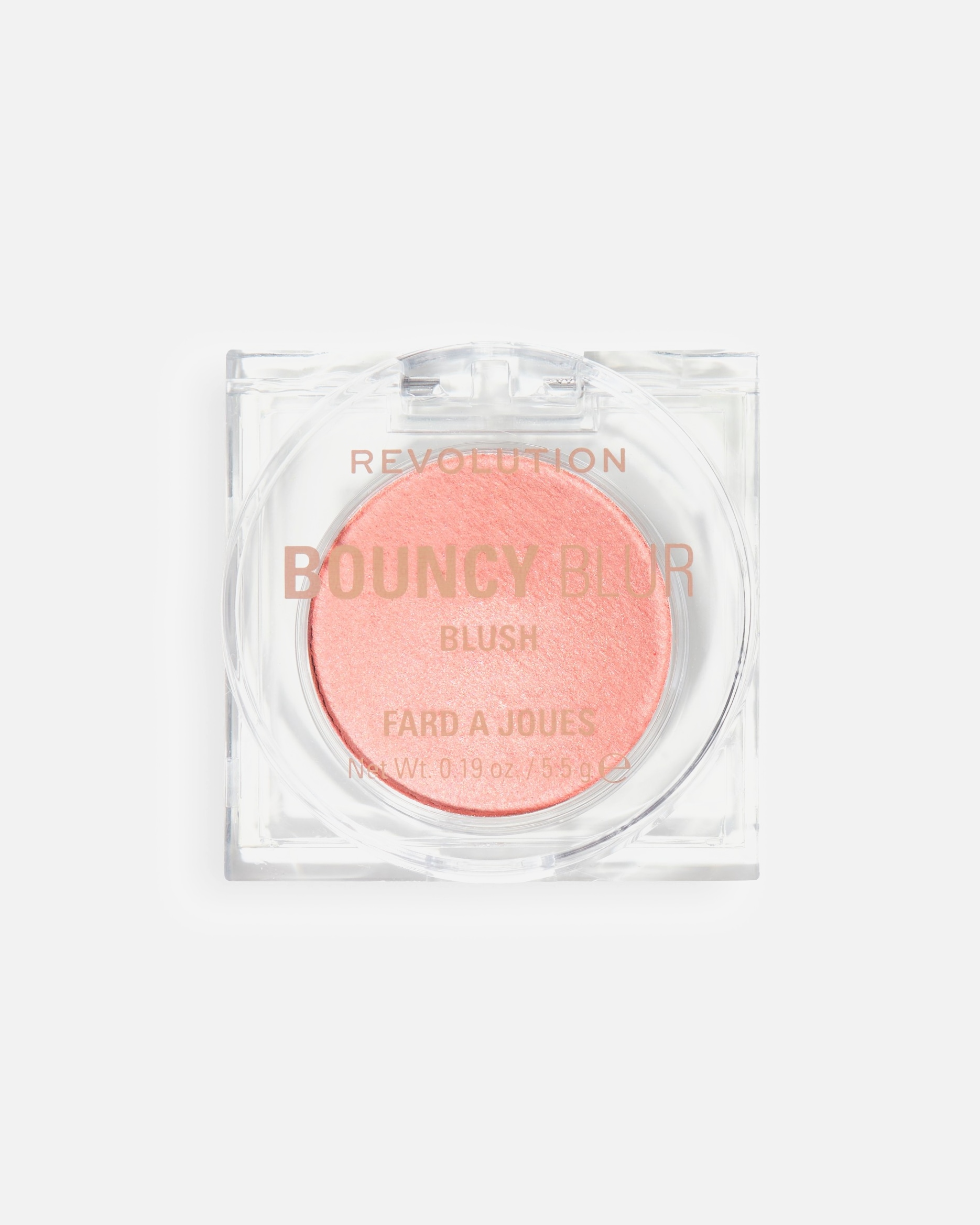 Blush di Unisex Revolution Bouncy Blur Blush PEACHY PINK