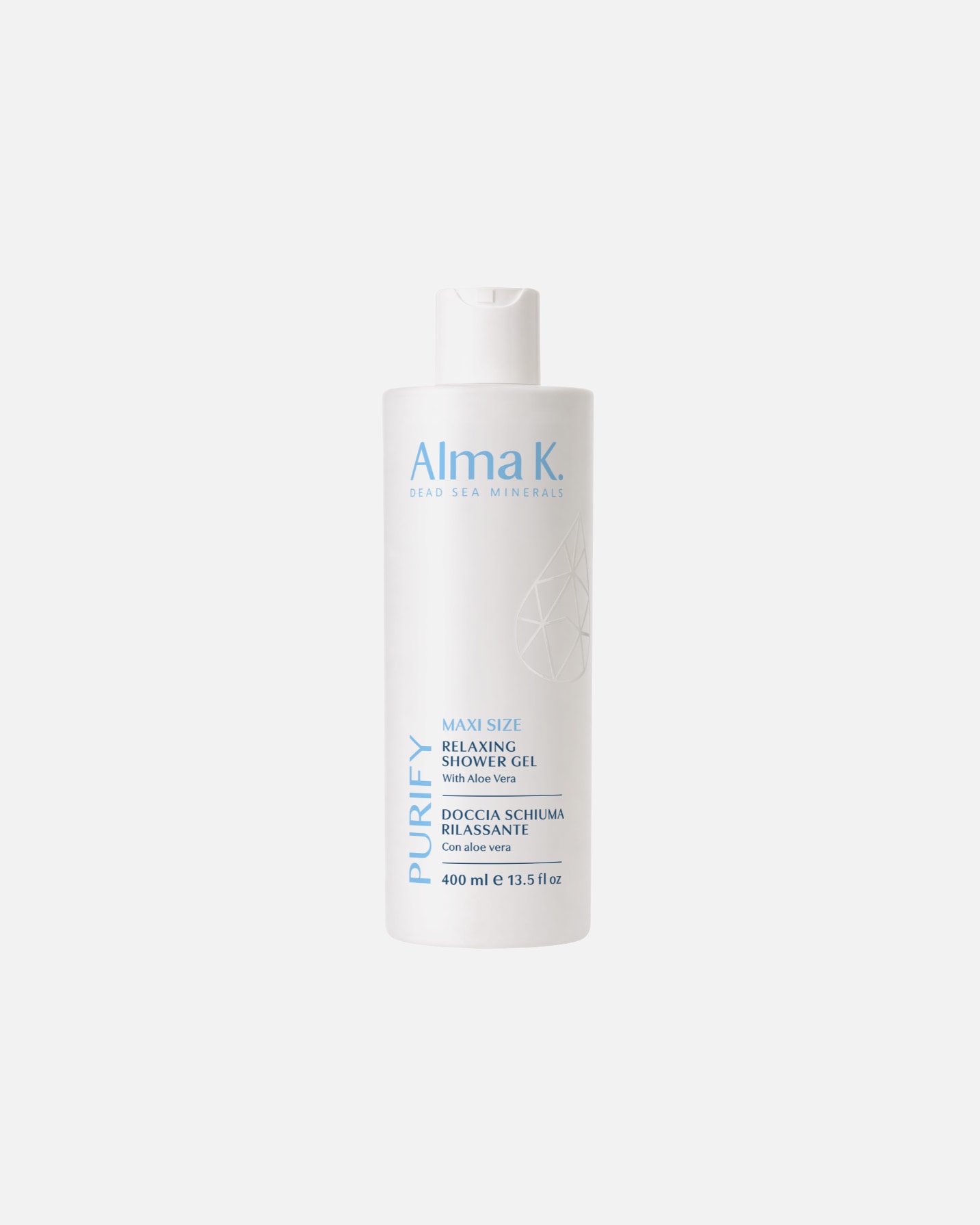 Bagnoschiuma di Unisex Alma K Relaxing Shower Gel With Aloe Vera 400 ml