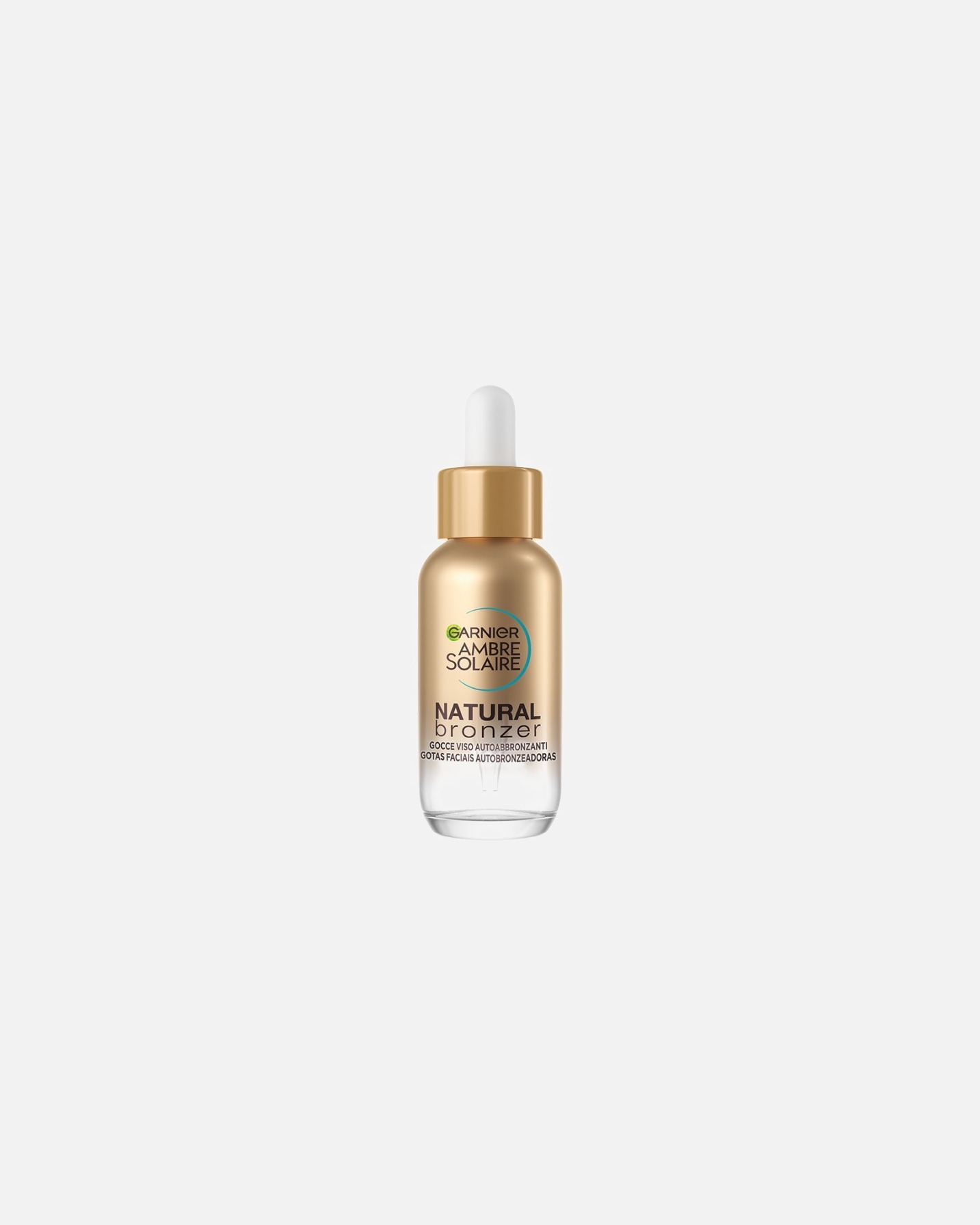 Auto abbronzante di Unisex GARNIER Ambre Solaire Natural Bronzer Gocce Viso Autoabbronzanti 30 ml